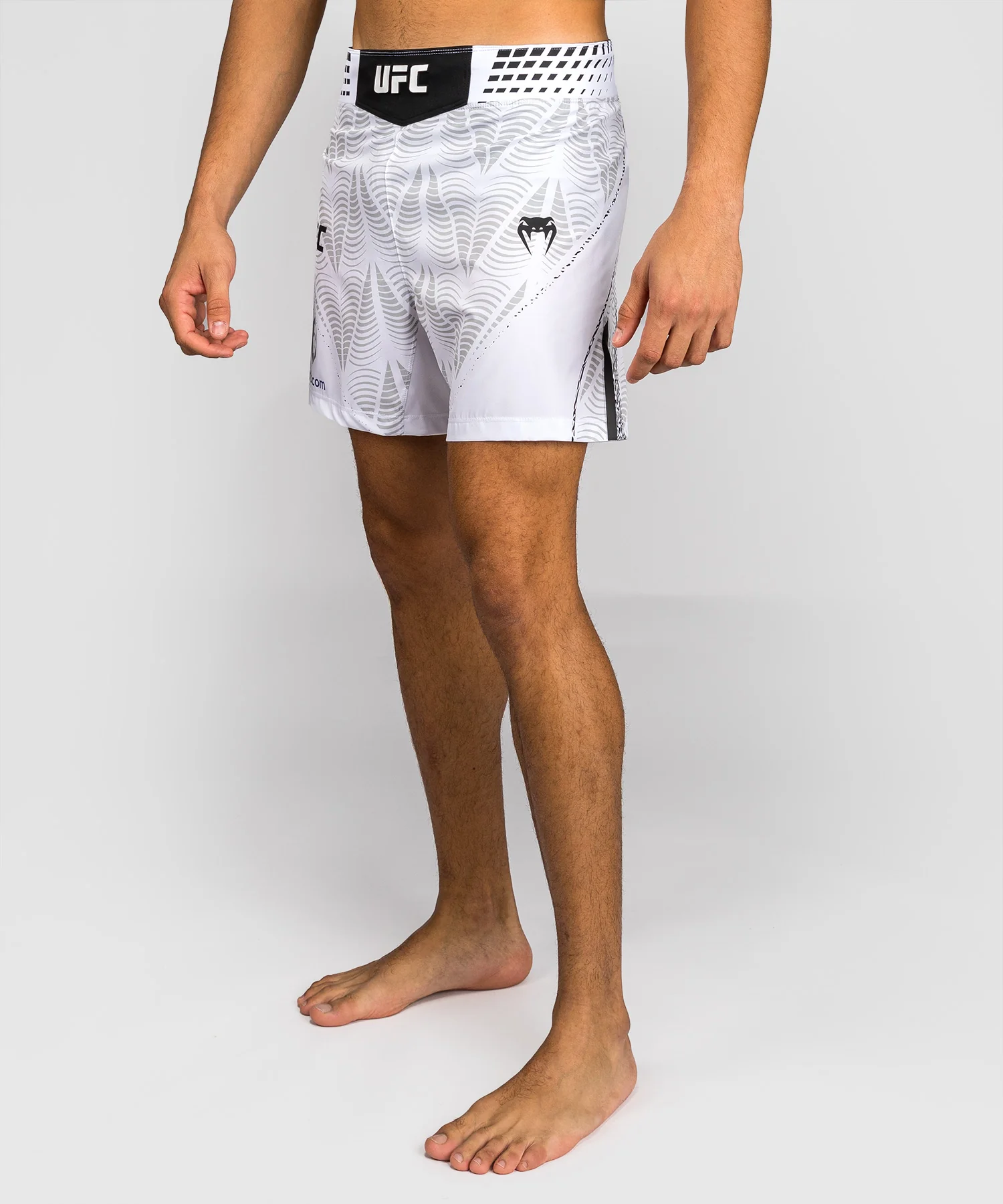Short de combat coupe courte Homme UFC Zenith by Venum Authentic Fight Night - Blanc - Image 3