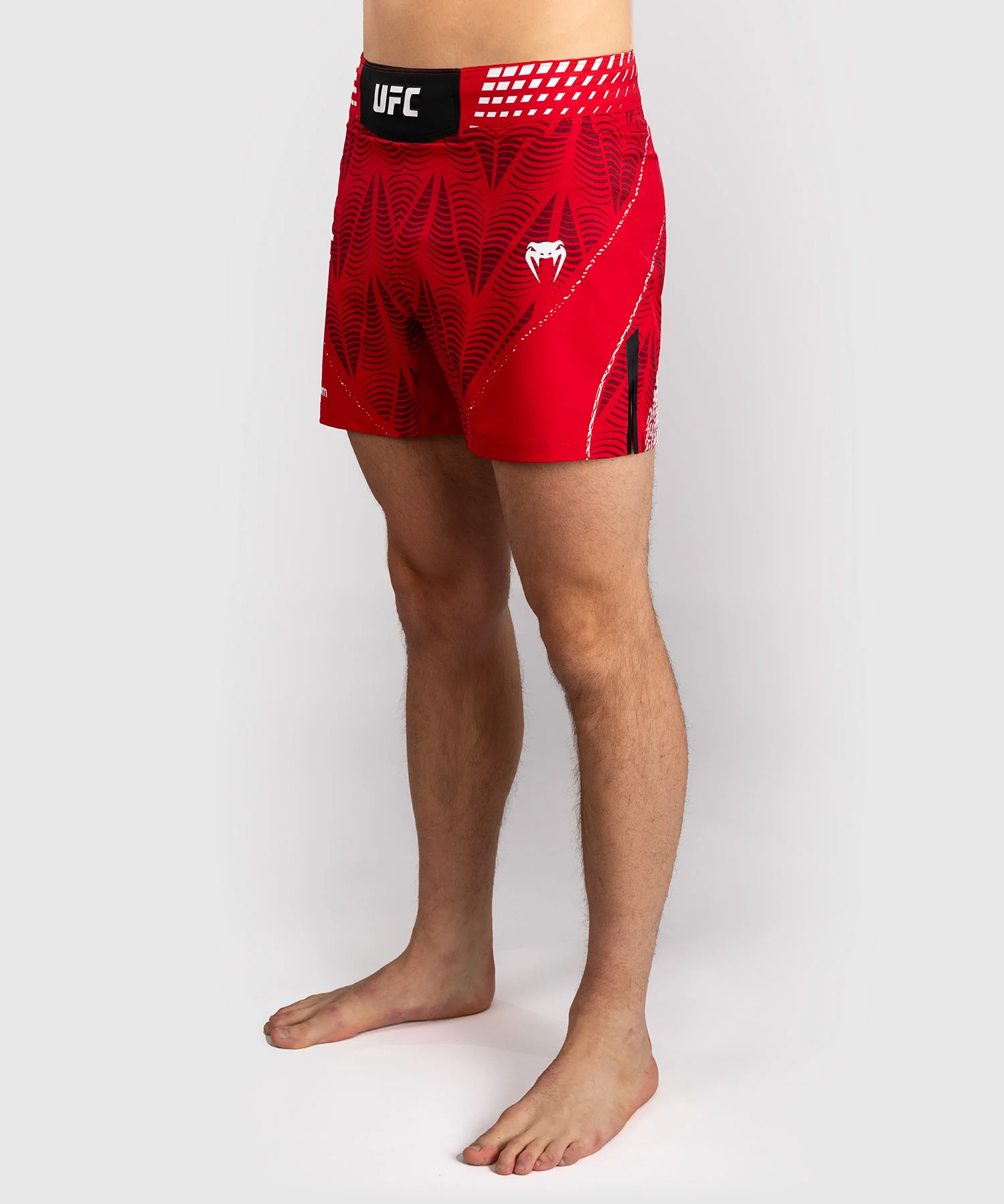 Short de combat coupe courte Homme UFC Zenith by Venum Authentic Fight Night - Rouge - Image 2