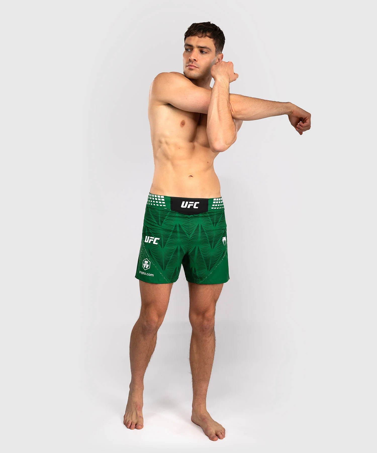 Short de combat coupe courte Homme UFC Zenith by Venum Authentic Fight Night - Vert - Image 6
