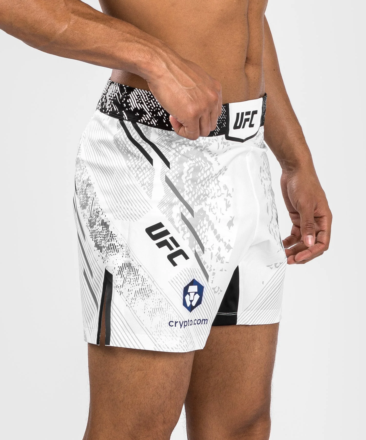 Short de combat Coupe courte pour Hommes UFC Adrenaline by Venum Authentic Fight Night - Blanc - Image 3