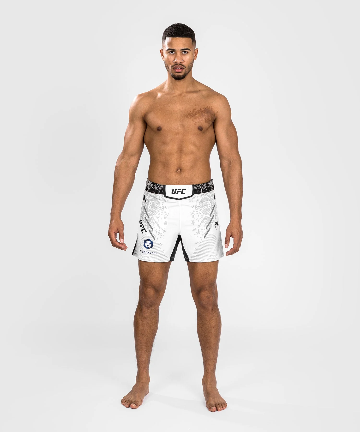 Short de combat Coupe courte pour Hommes UFC Adrenaline by Venum Authentic Fight Night - Blanc - Image 8