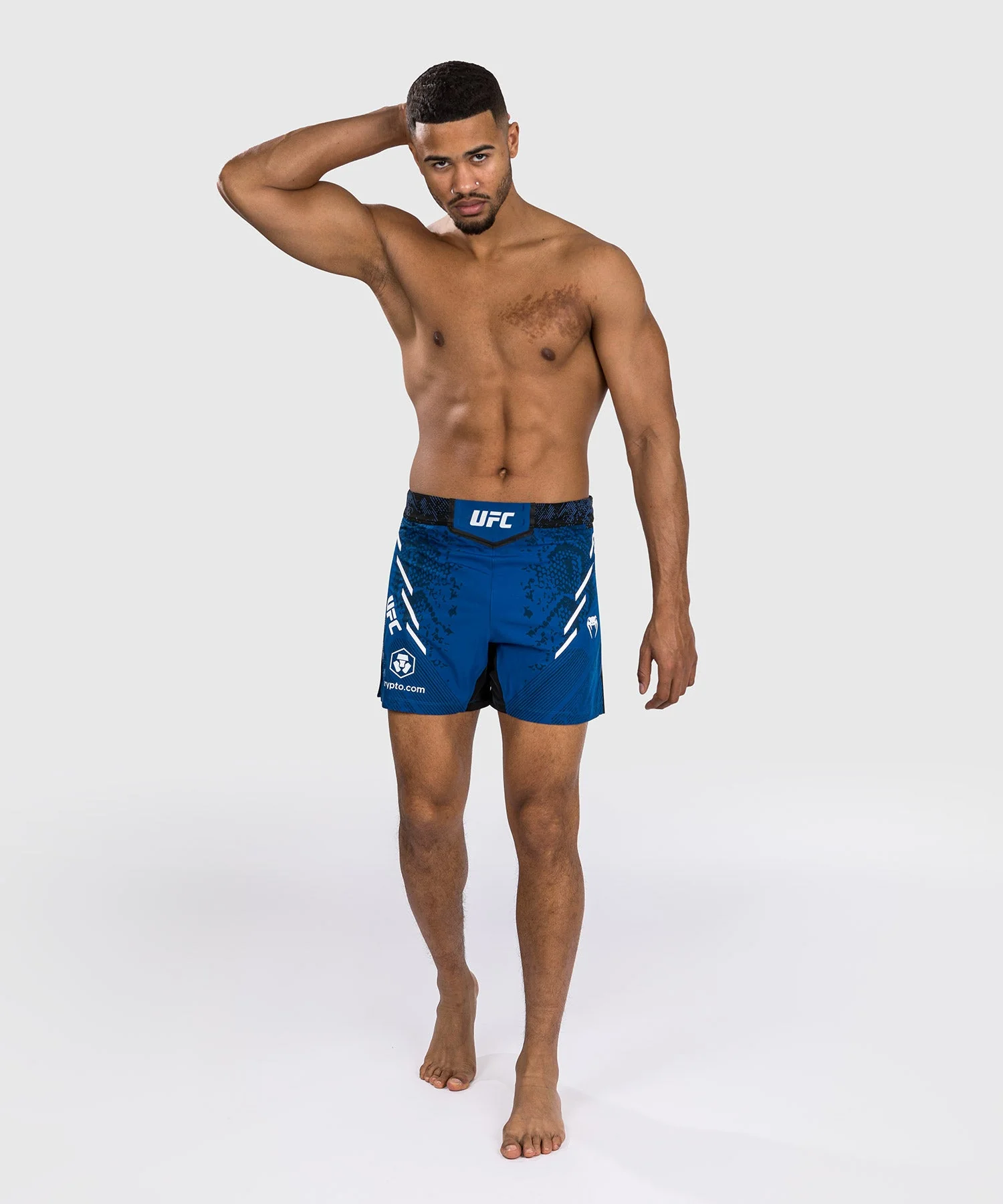 Short de combat Coupe courte pour Hommes UFC Adrenaline by Venum Authentic Fight Night - Bleu - Image 5