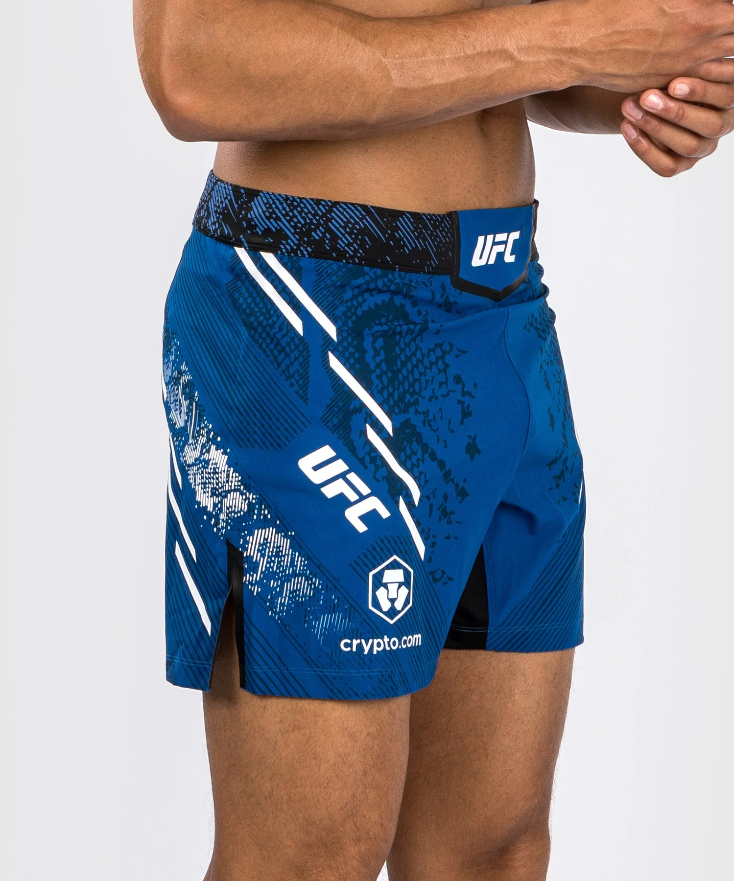 Short de combat Coupe courte pour Hommes UFC Adrenaline by Venum Authentic Fight Night - Bleu - Image 7
