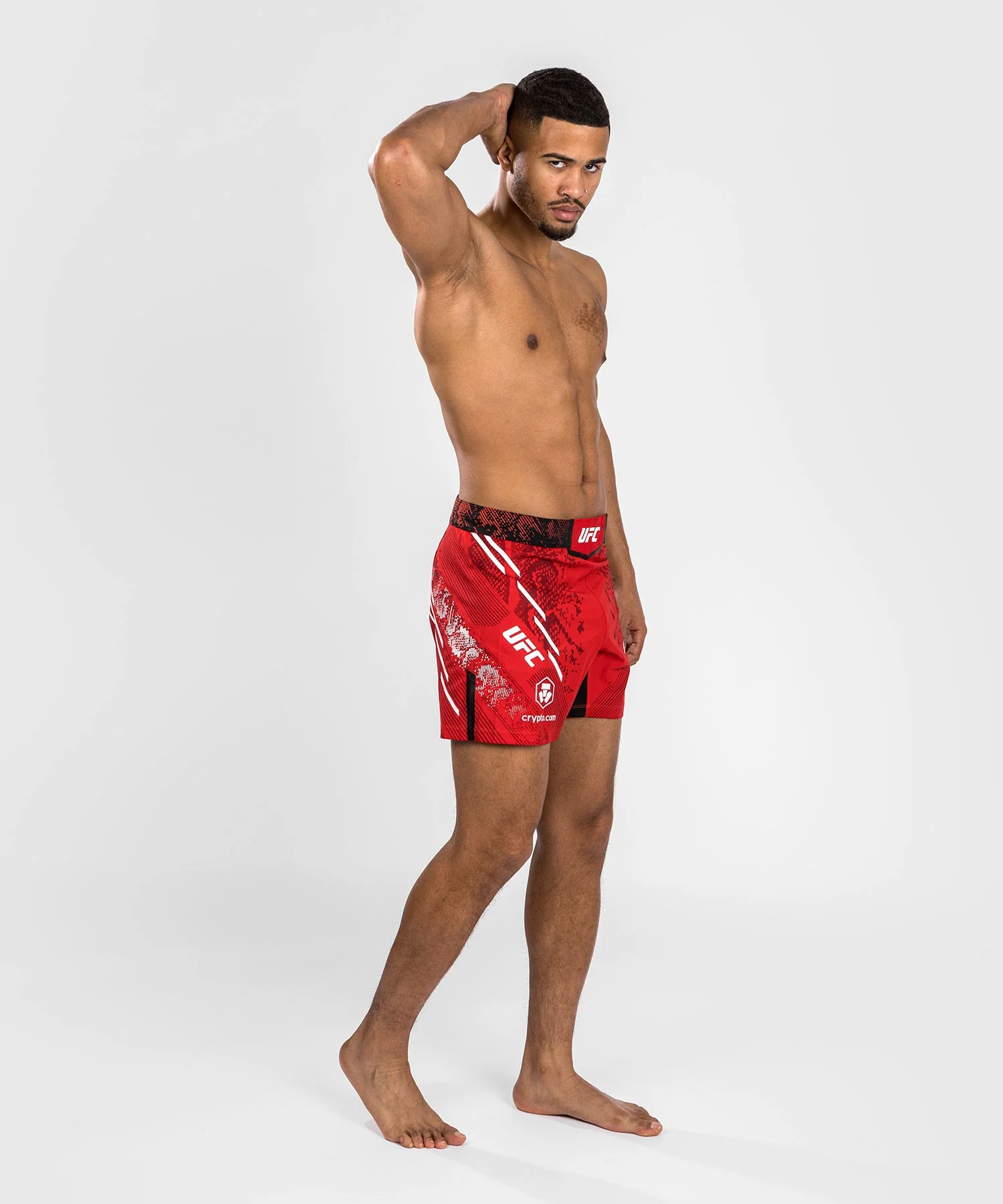Short de combat Coupe courte pour Hommes UFC Adrenaline by Venum Authentic Fight Night - Rouge - Image 5