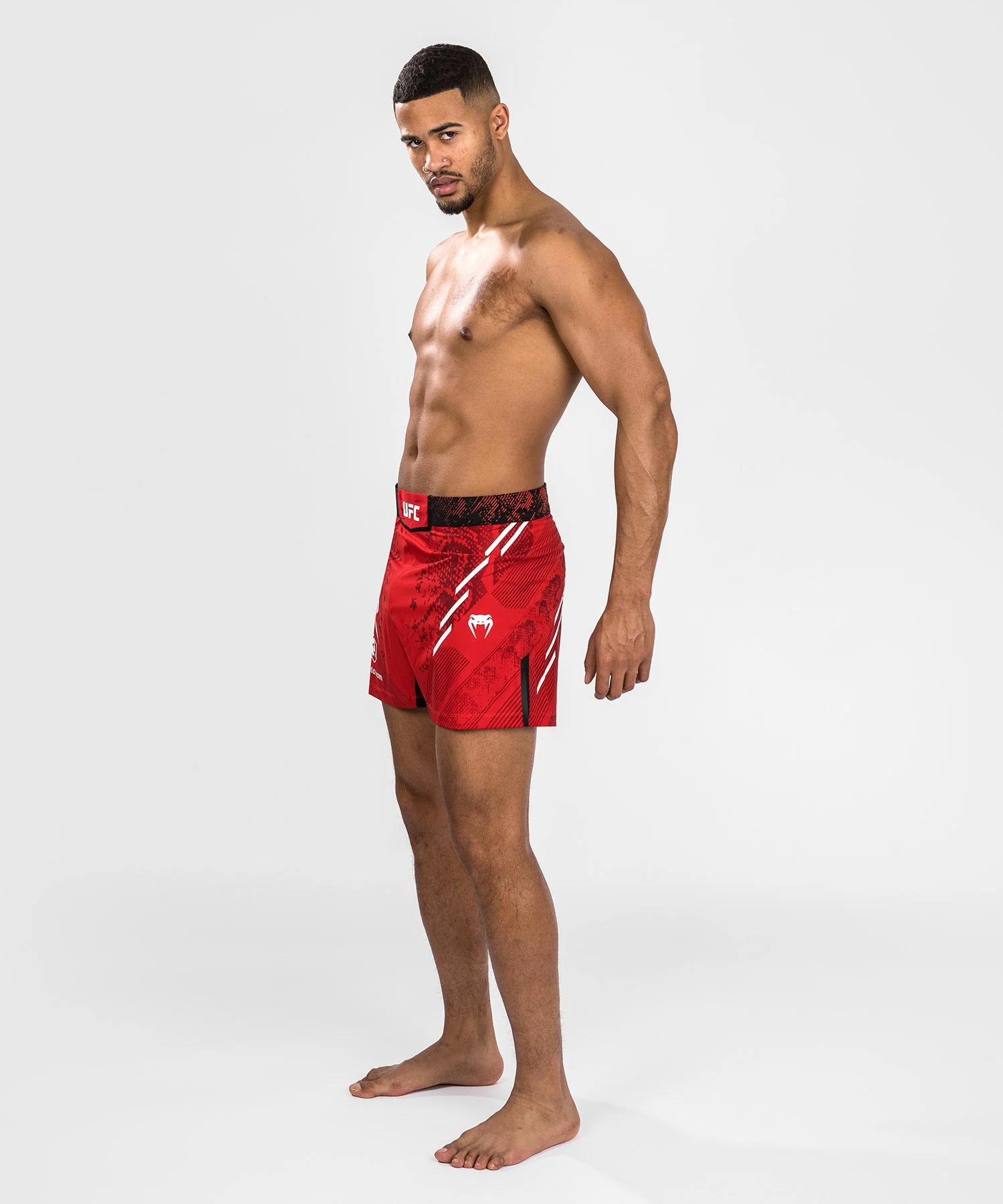 Short de combat Coupe courte pour Hommes UFC Adrenaline by Venum Authentic Fight Night - Rouge - Image 6