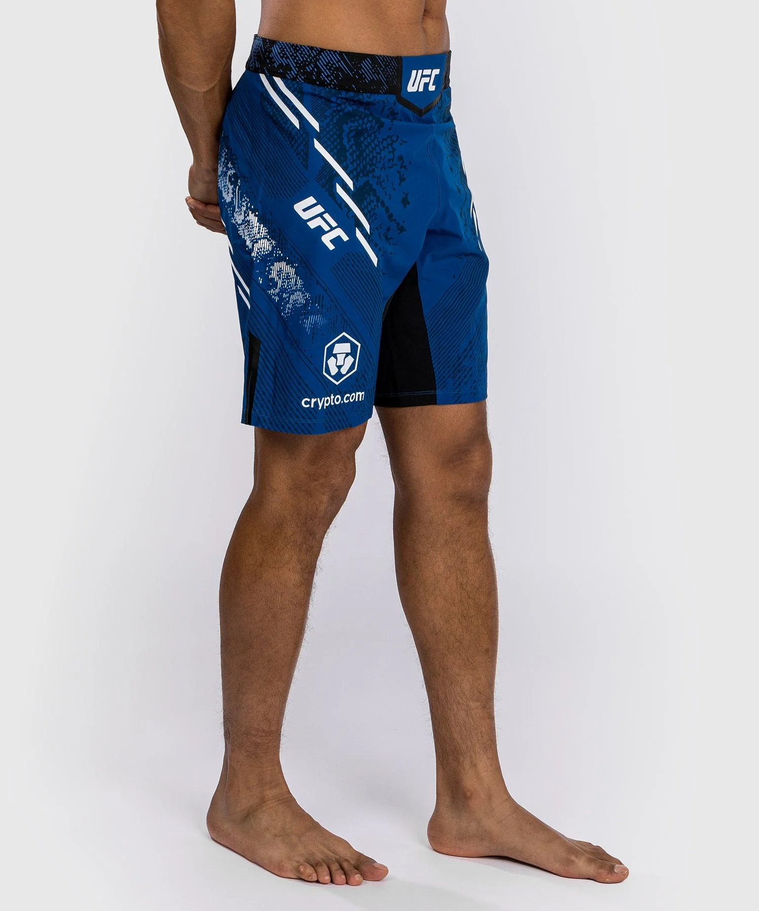 Shorts de combat Coupe longue pour Hommes UFC Adrenaline by Venum Authentic Fight Night - Bleu - Image 2