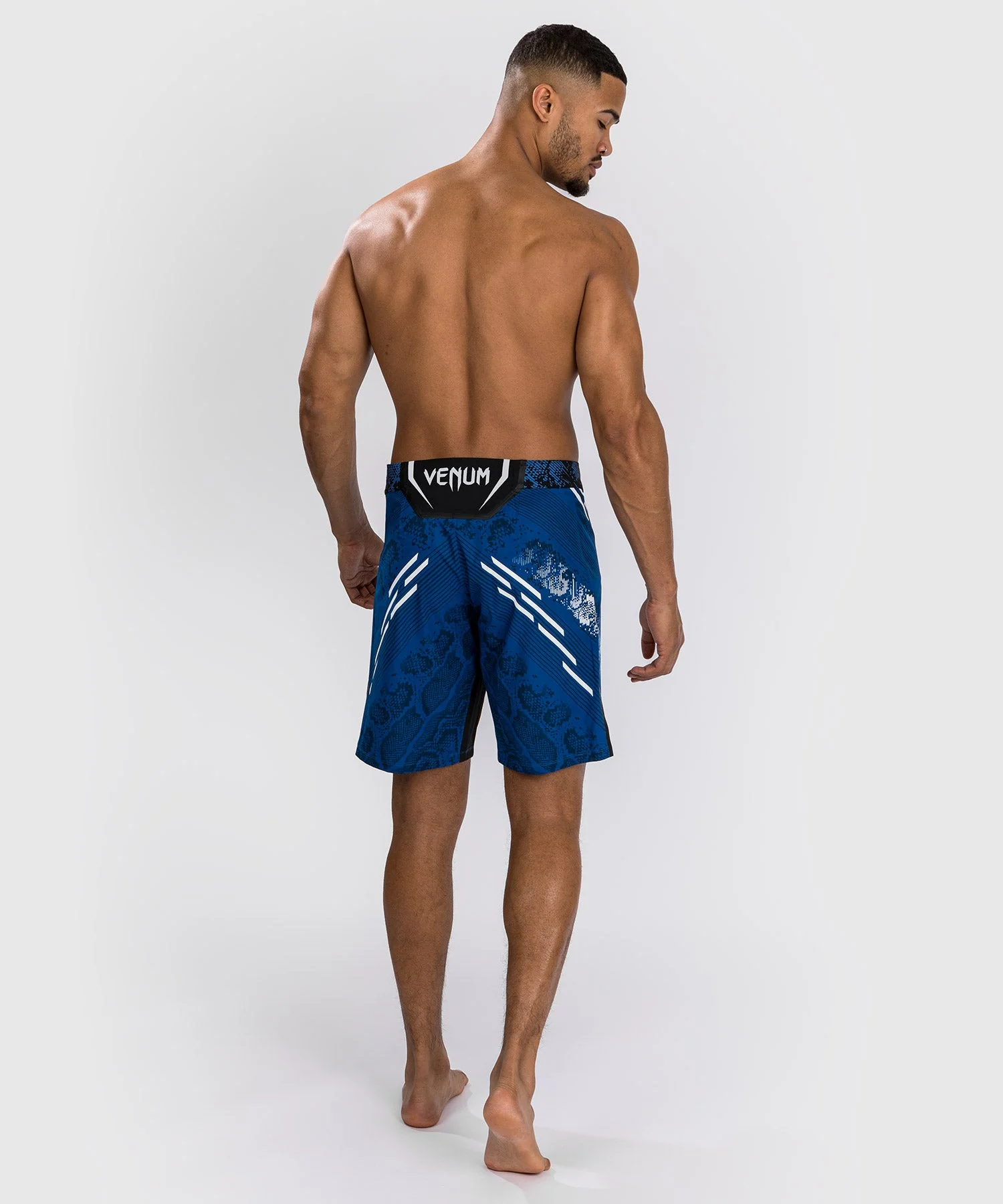 Shorts de combat Coupe longue pour Hommes UFC Adrenaline by Venum Authentic Fight Night - Bleu - Image 6