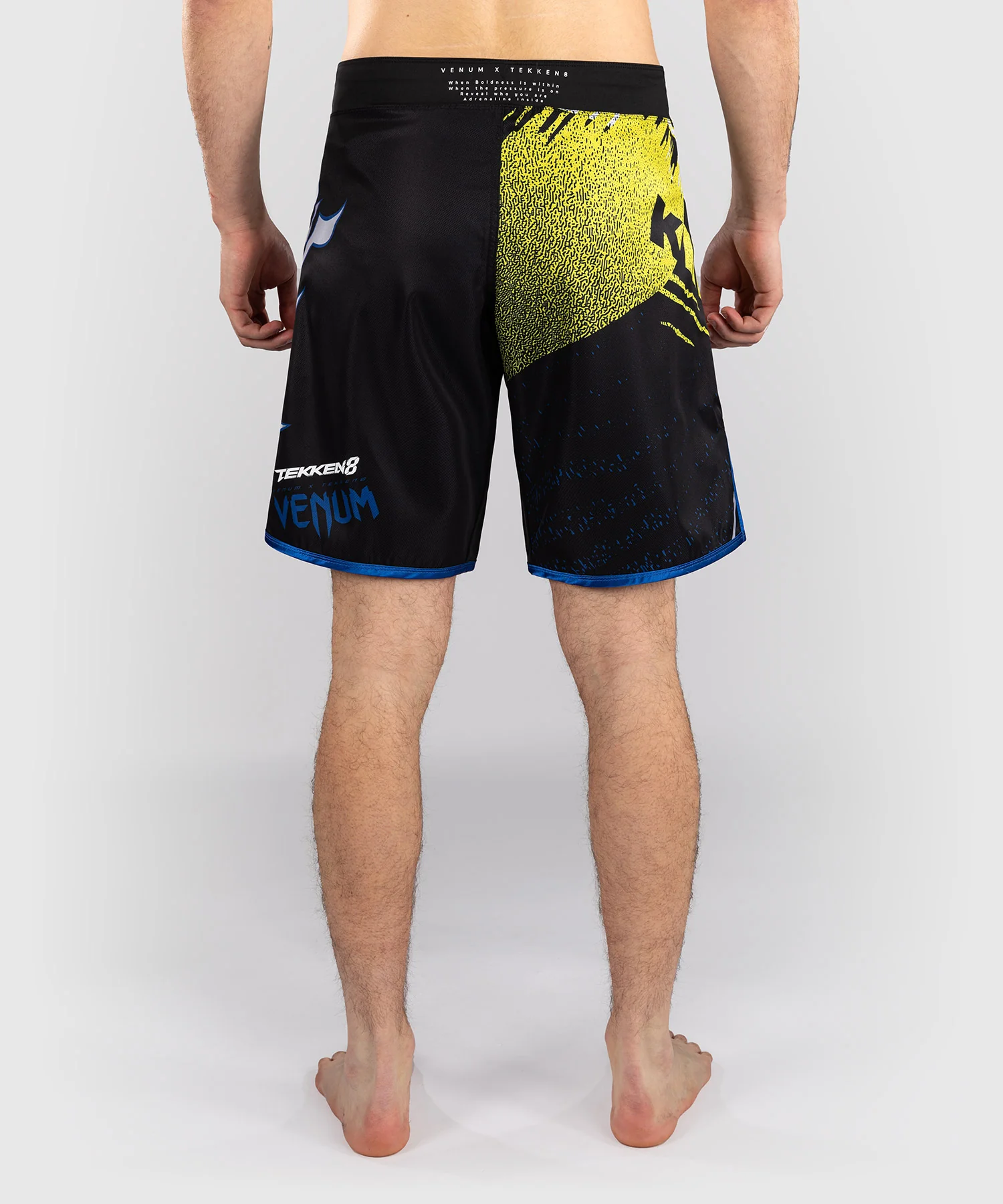 Short de Combat King Venum x TEKKEN 8 - Noir/Jaune - Image 4
