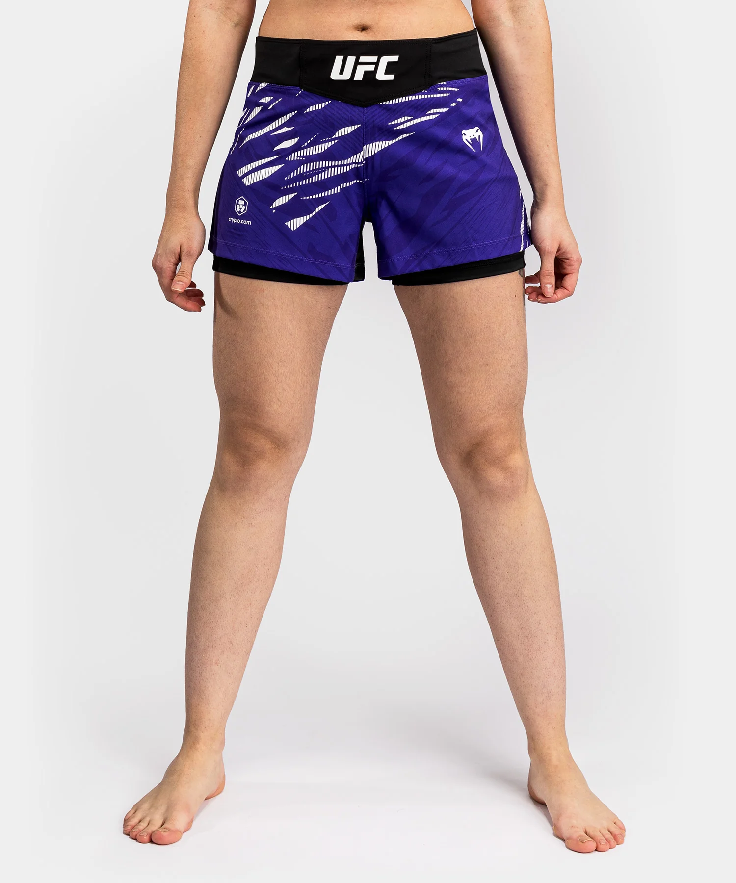 Short de Combat pour Femmes UFC Fusion by Venum Authentic Fight Night - Violet