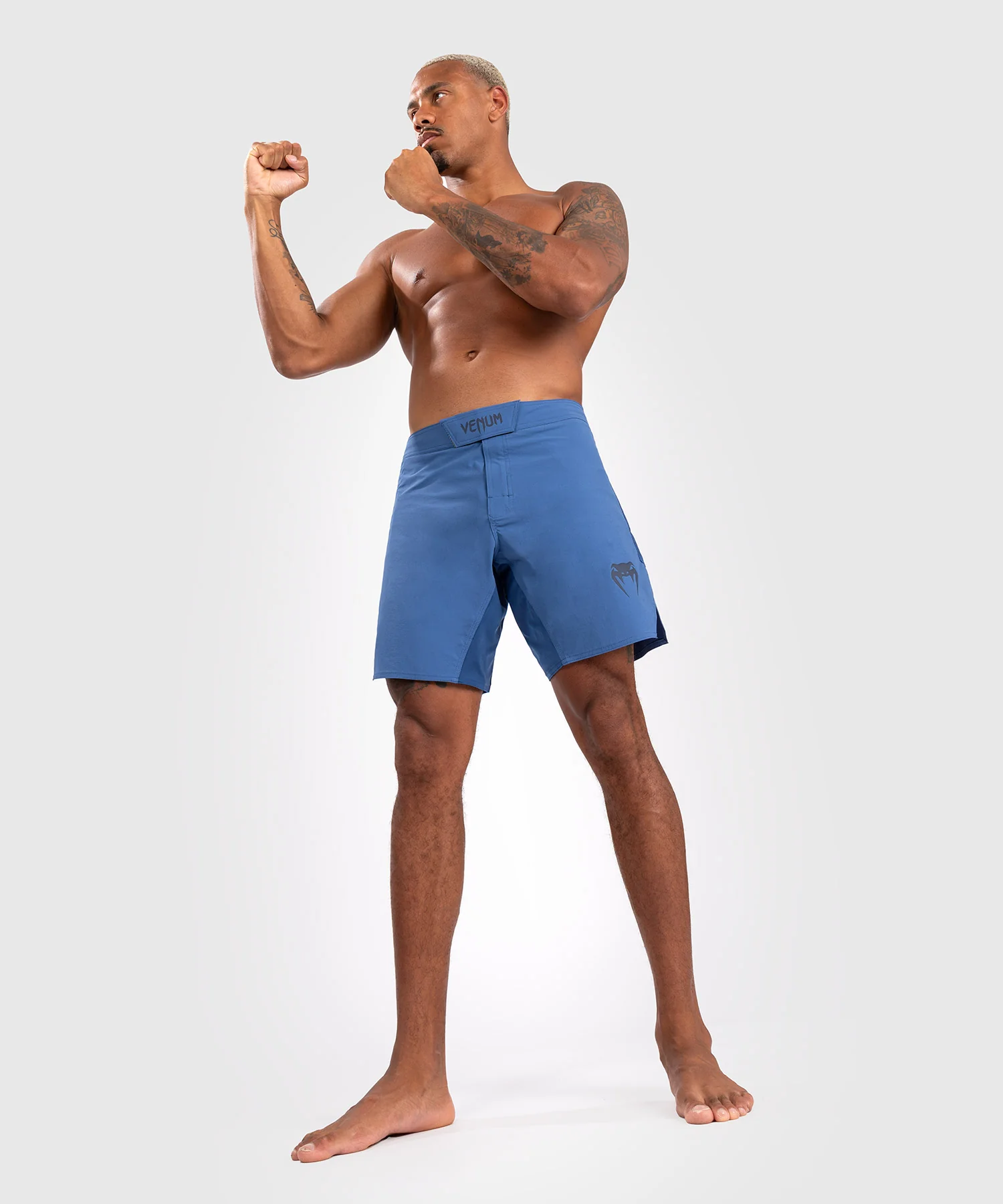 Short de combat pour homme Venum Contender - Bleu - Image 7