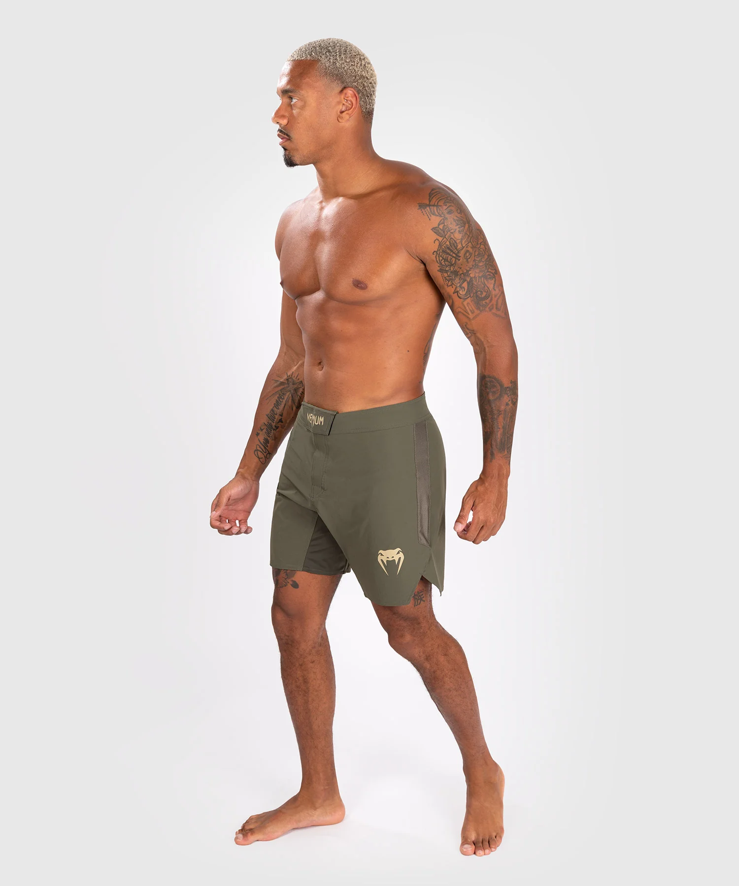 Short de combat pour homme Venum Contender - Kaki - Image 3