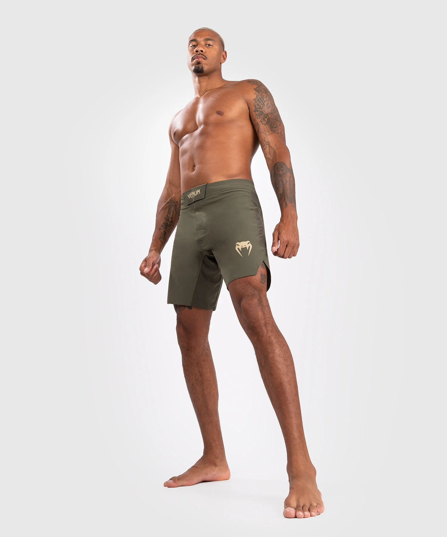 Short de combat pour homme Venum Contender - Kaki - Image 4