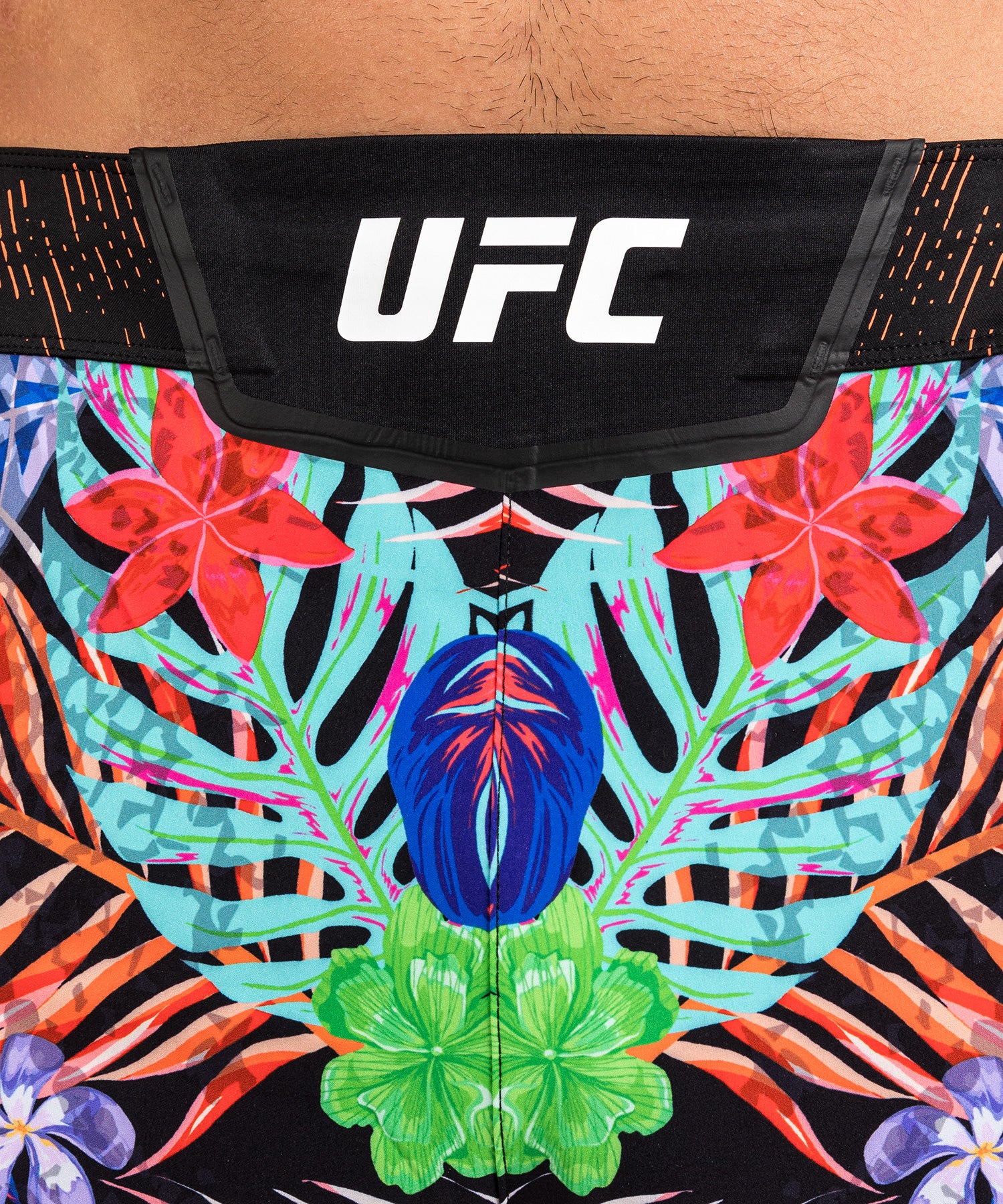 Short de Combat coupe longue pour Hommes UFC Unrivaled by Venum Dustin Poirier - Bleu - Image 6