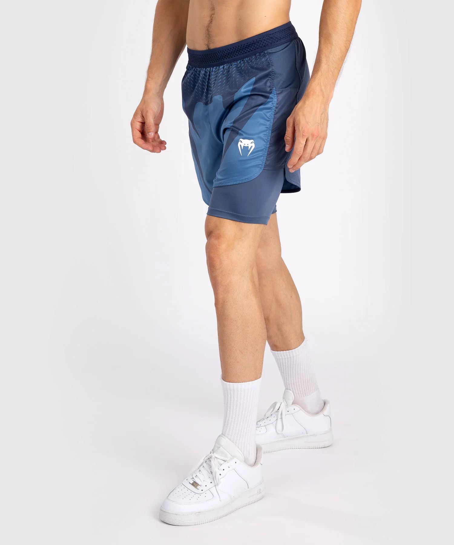 Short de Combat Pour Hommes Venum Attack - Bleu Marine - Image 2