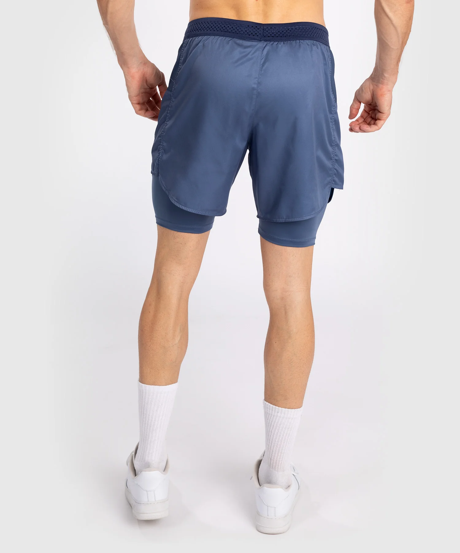 Short de Combat Pour Hommes Venum Attack - Bleu Marine - Image 3