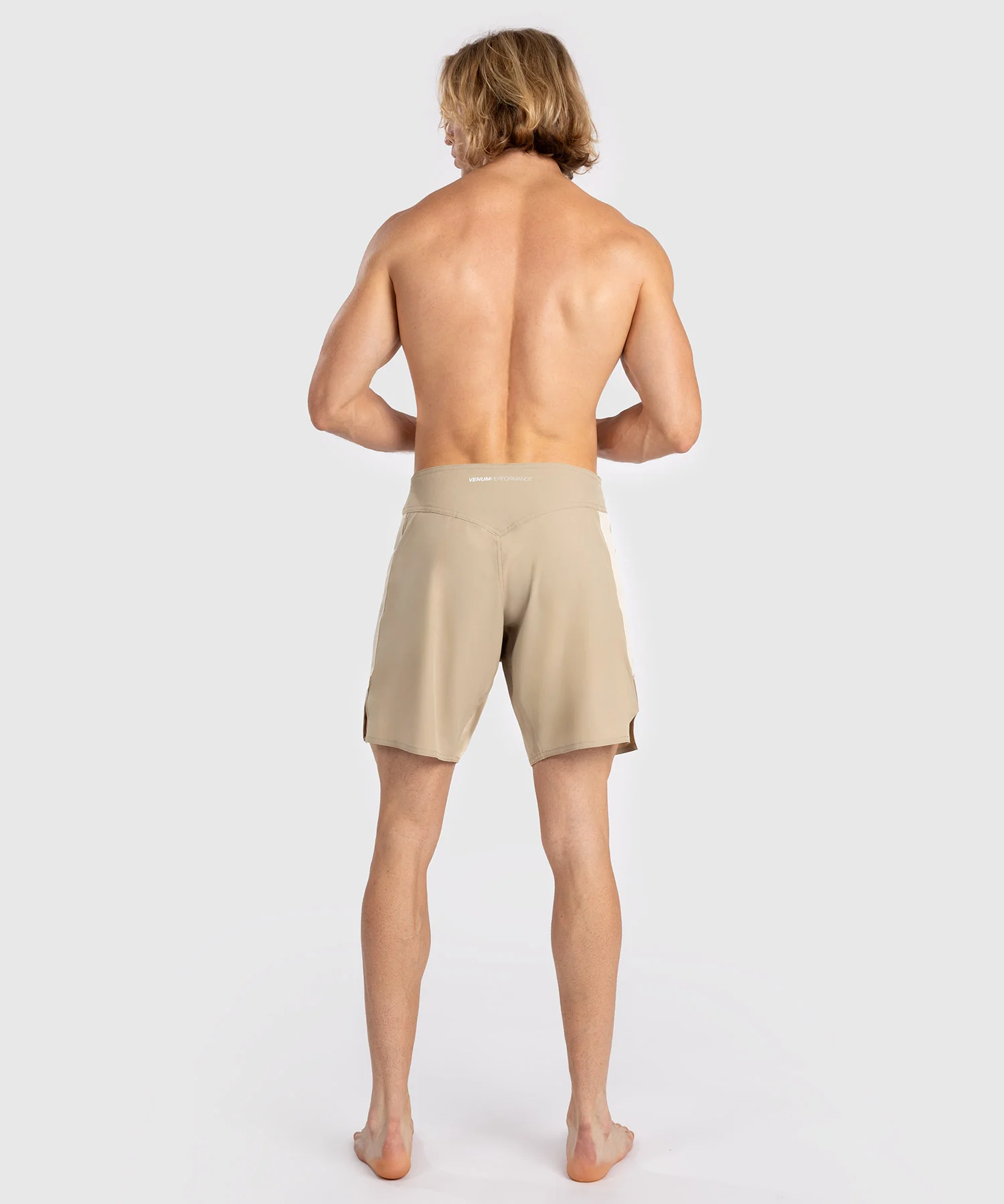 Short de Combat pour Hommes Venum Tempest - Beige/Sable - Image 3