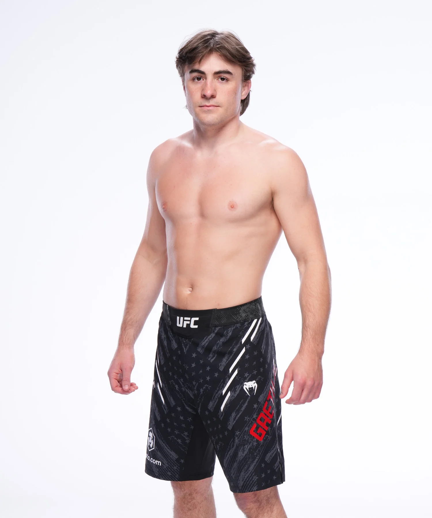 Short de combat pour Hommes UFC Unrivaled by Venum Justin Gaethje - Noir