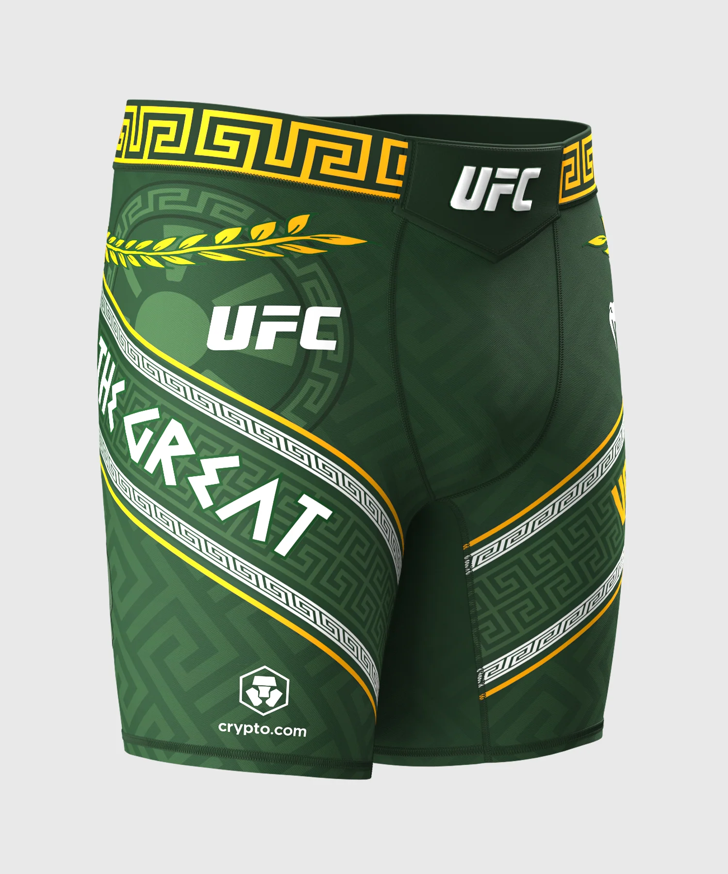 Short de combat UFC Unrivaled by Venum Alexander Volkanovski pour hommes - Vert - Image 2