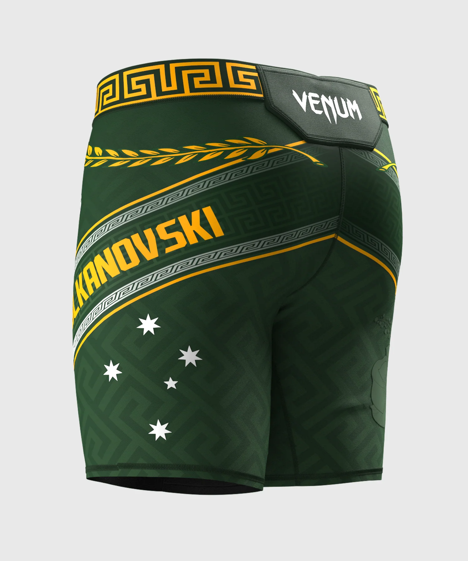 Short de combat UFC Unrivaled by Venum Alexander Volkanovski pour hommes - Vert - Image 4