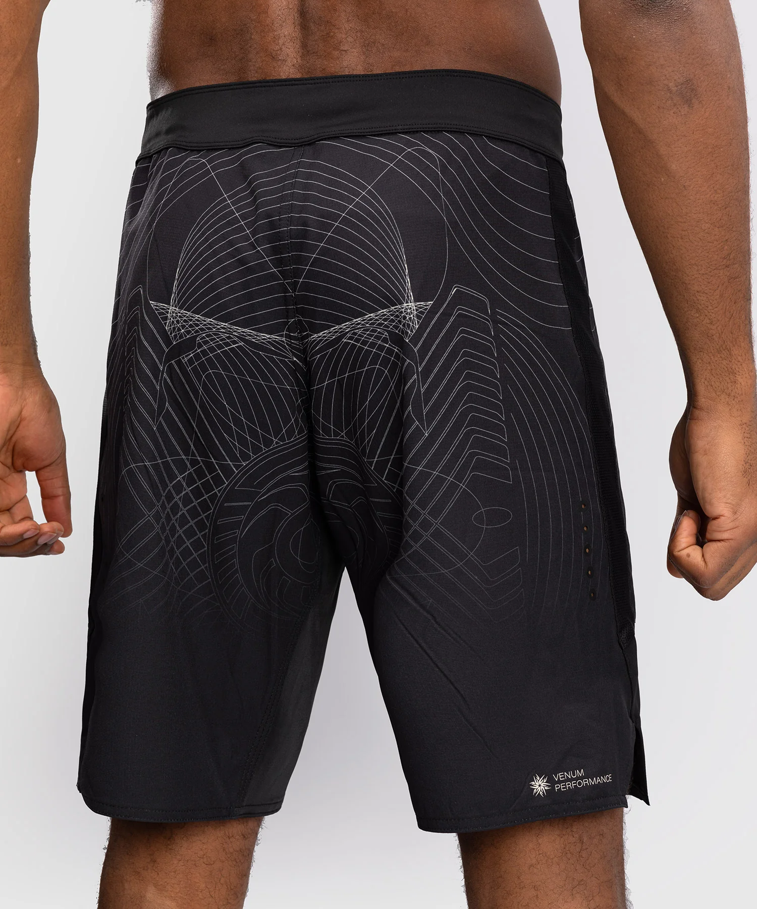 Short de Combat Venum G-Fit Air pour Hommes - Noir Intense/Sable Désert - Image 5