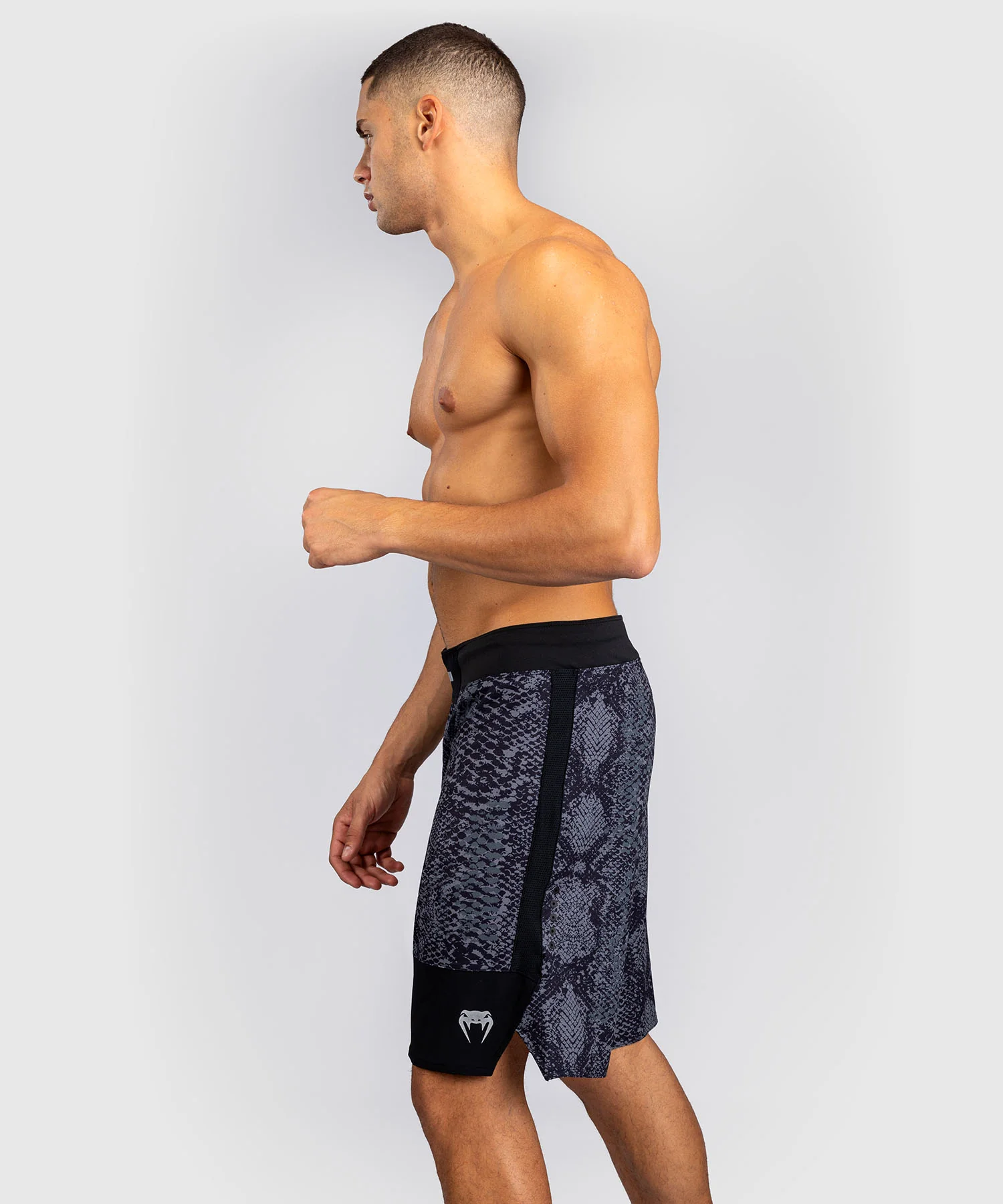 Short de Combat Venum G-Fit Scales – Noir/Gris Charbon - Image 5