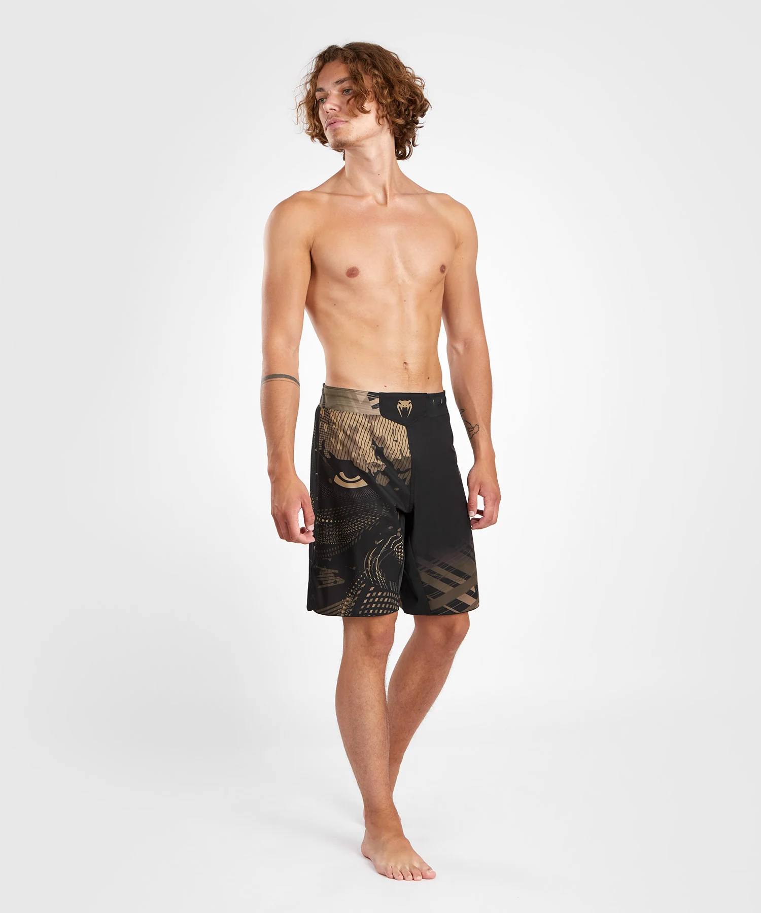 Short de Combat Venum Gorilla Jungle - Noir/Sable - Image 4