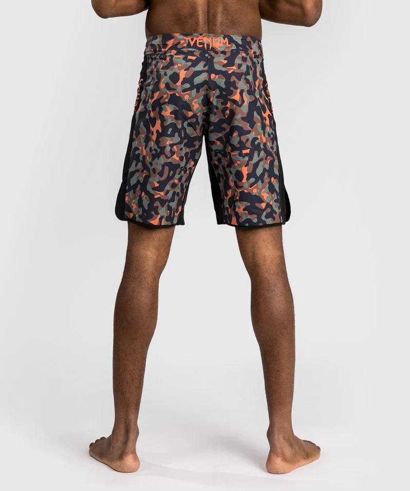 Short de combat Venum Jungle Ops - Kaki/Orange - Image 3