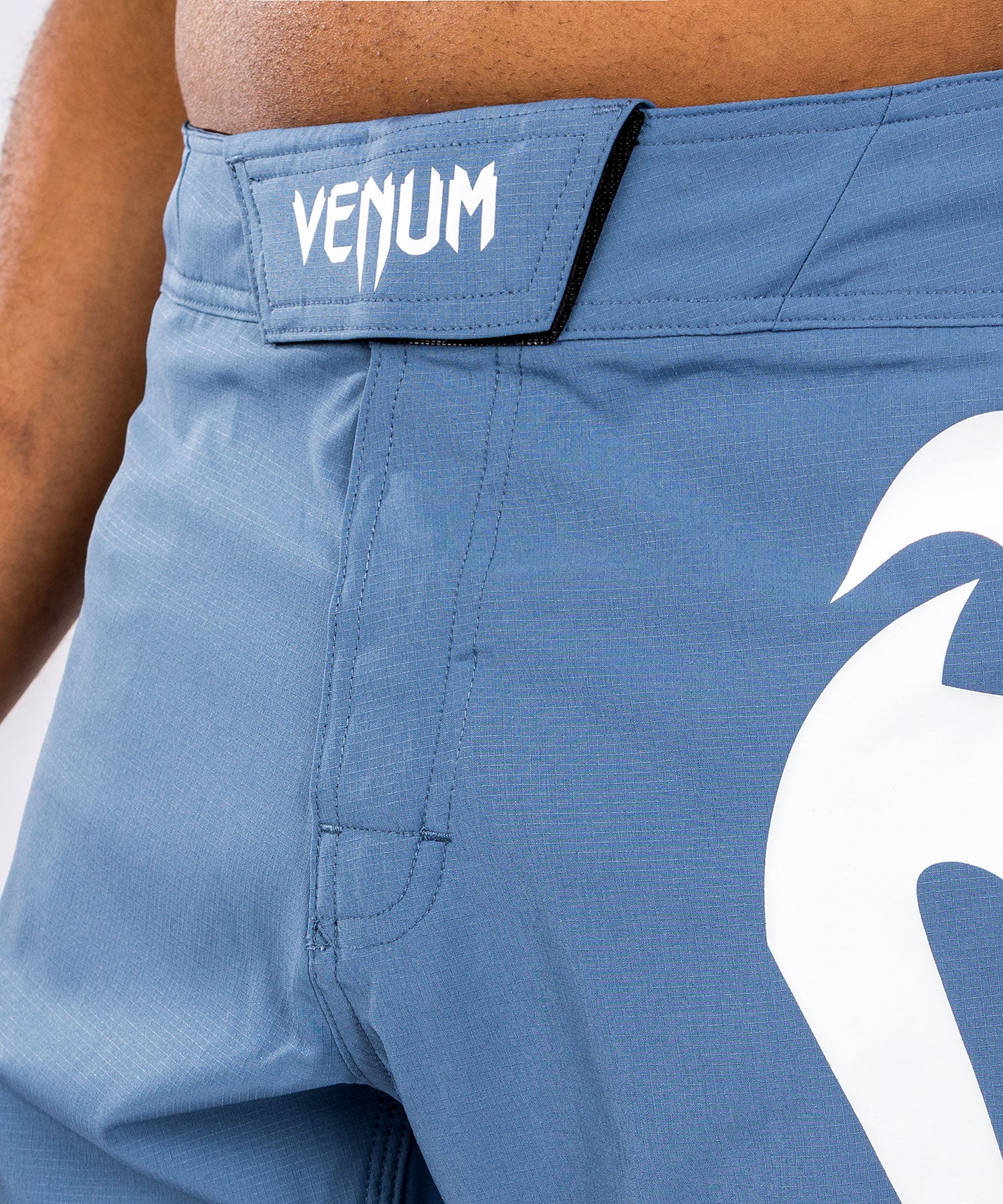 Short de combat Venum Light 5.0 - Bleu/Blanc - Image 5