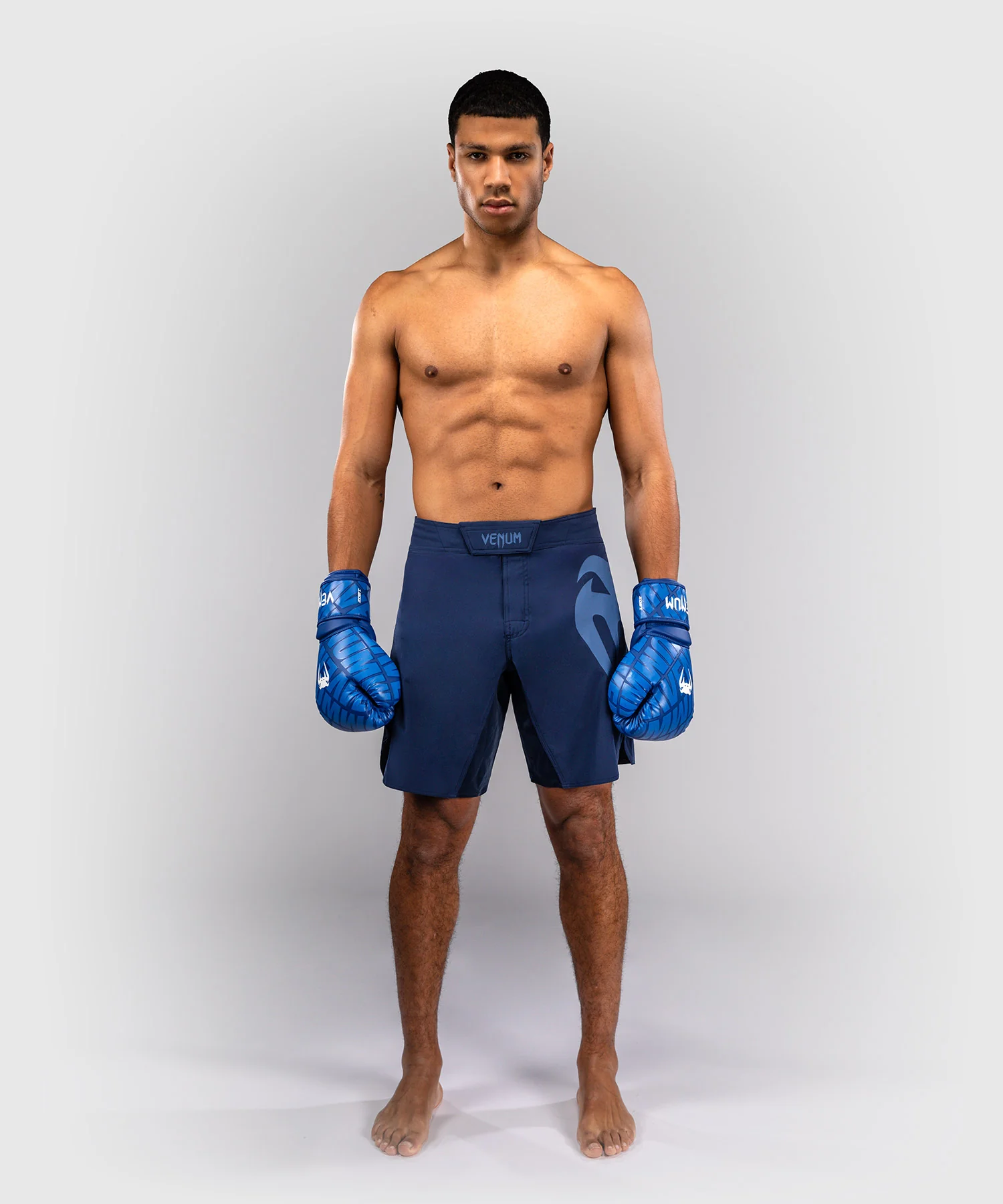 Short de combat Venum Light 5.0 - Bleu/Bleu ciel - Image 5