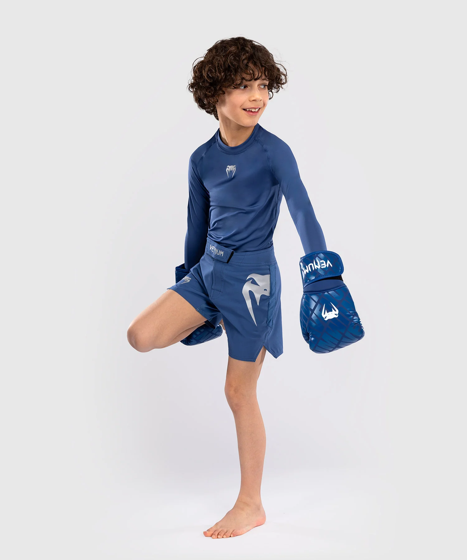 Short de combat pour Enfants Venum Light - Bleu Royal - Image 7