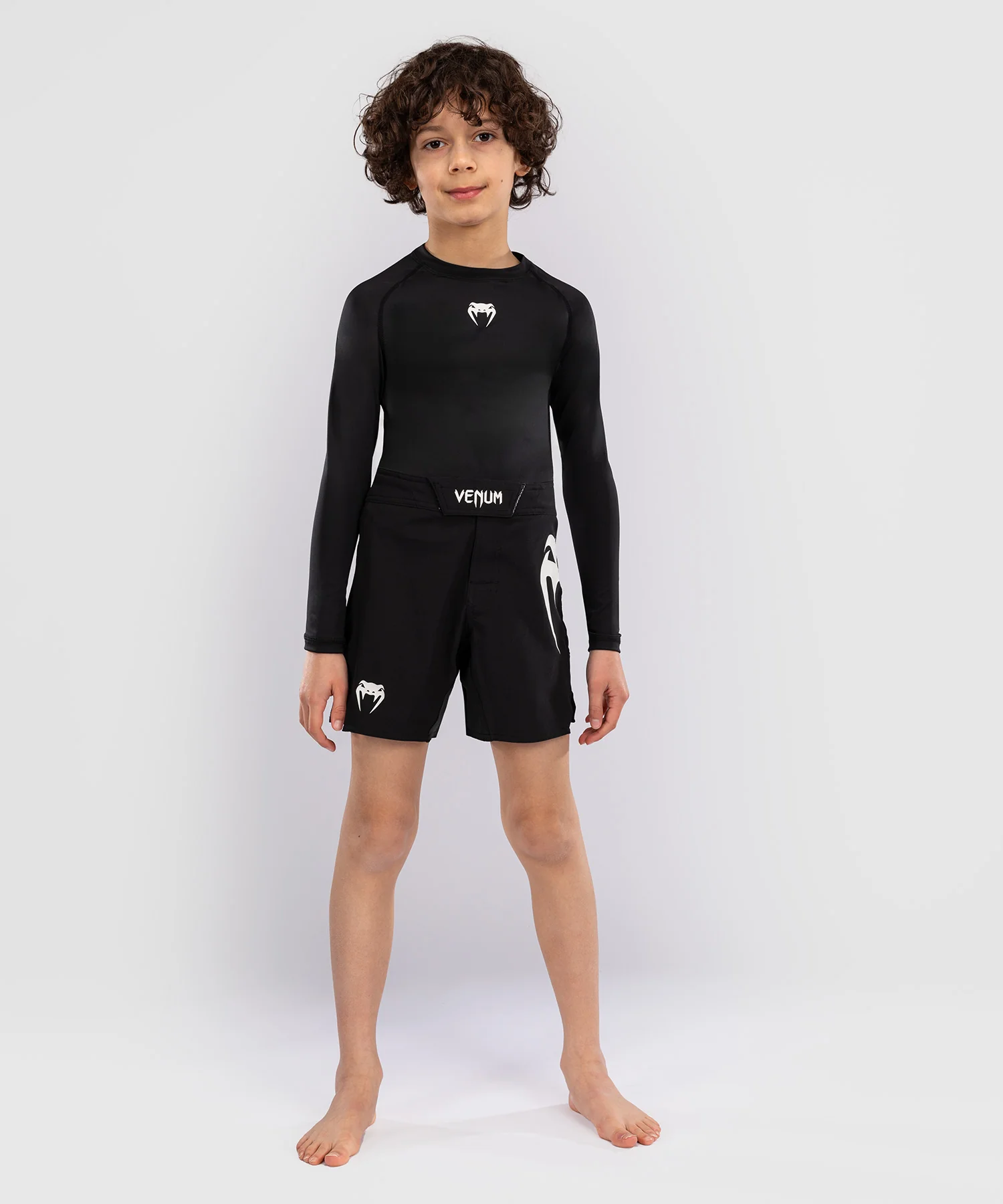 Short de combat pour Enfants Venum Light - Noir