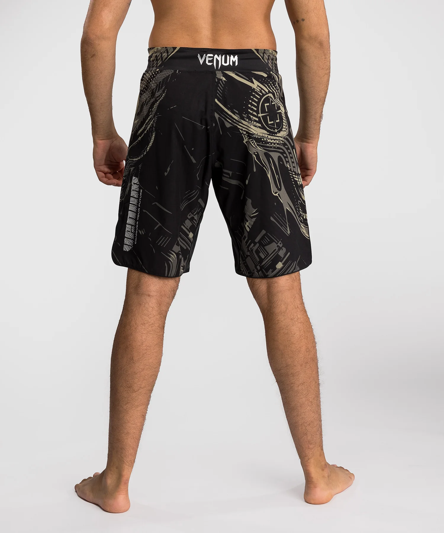 Short de combat Venum Invader - Noir/Sable - Image 5