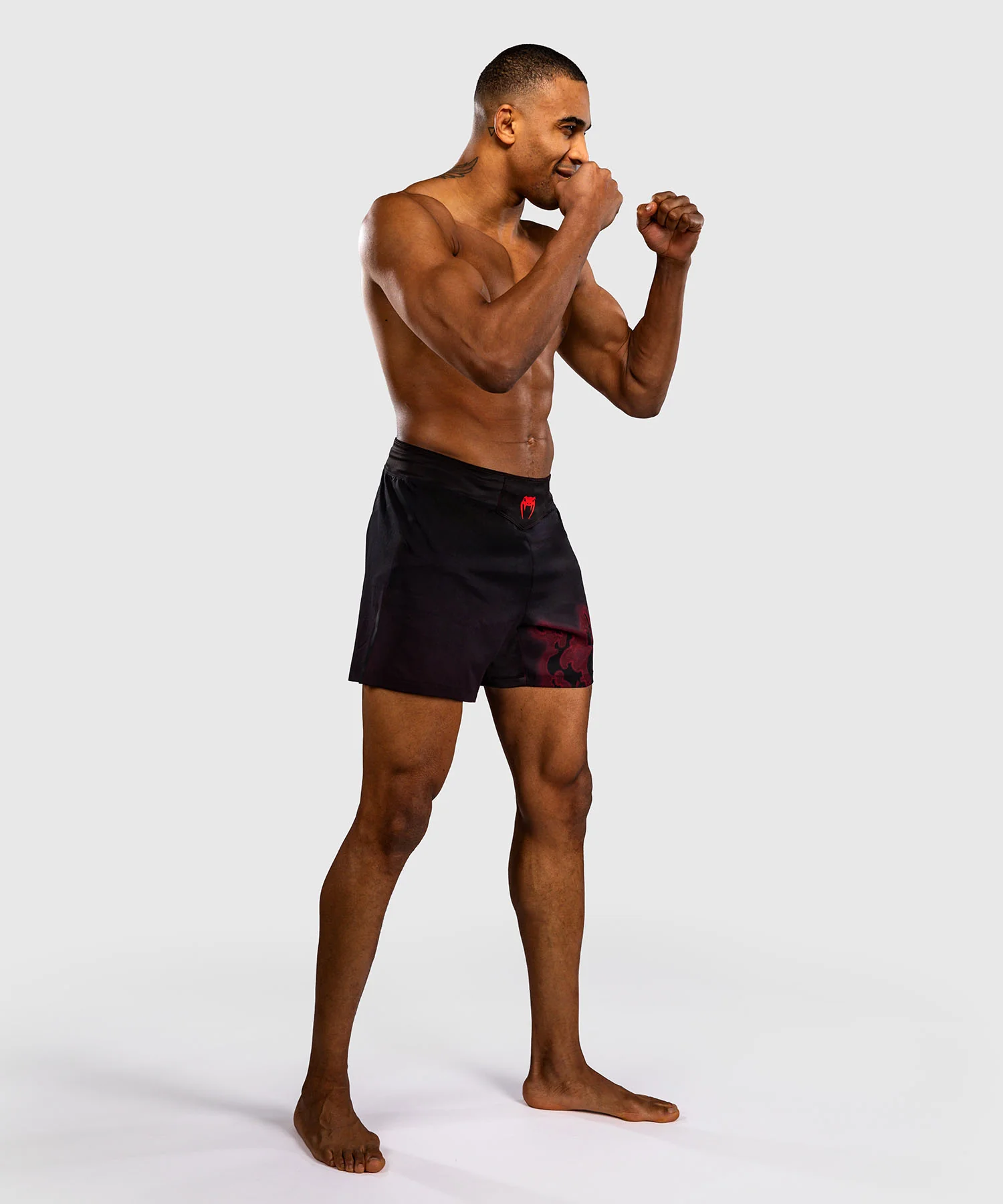 Short de Combat Venum Spectre – Noir/Rouge - Image 4