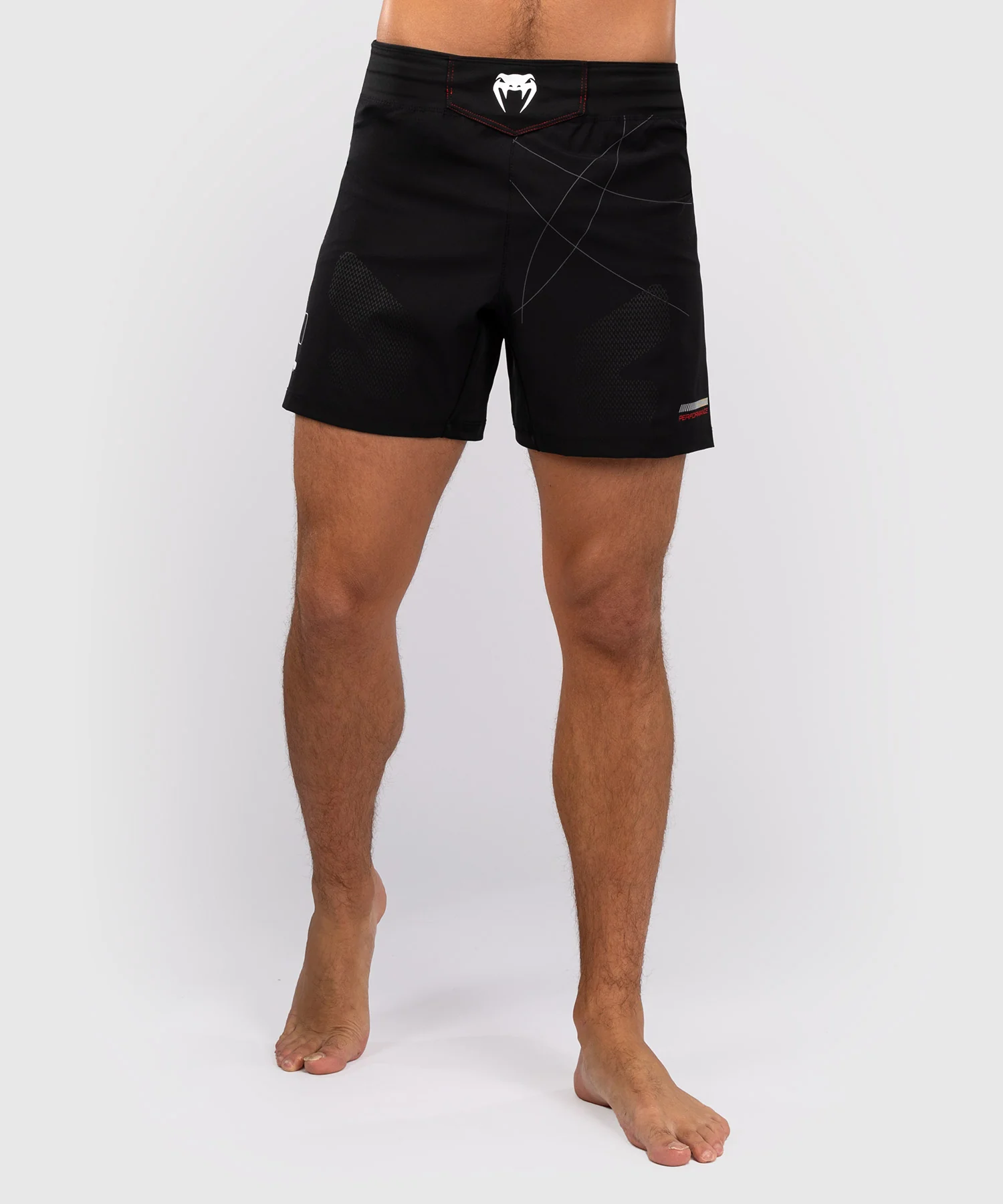 Short de Combat Venum Tactical XT- Noir/Rouge Feu