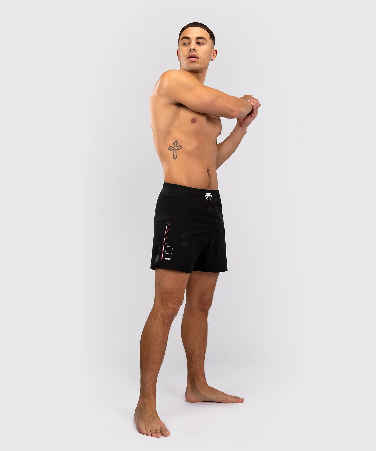 Short de Combat Venum Tactical XT- Noir/Rouge Feu - Image 6