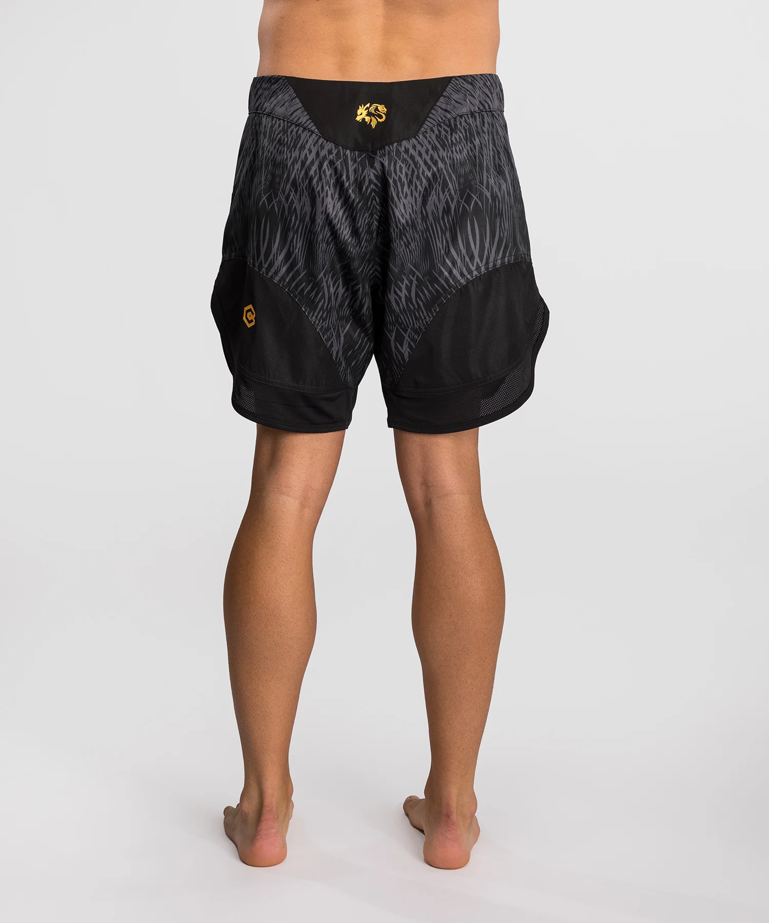 Short de combat Venum x Chimaev - Noir/Gris - Image 4