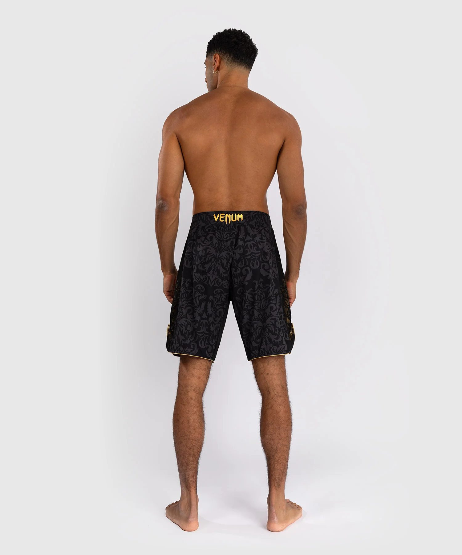 Short de Combat Venum x Topuria Unmatched Edition - Noir/Doré - Image 4