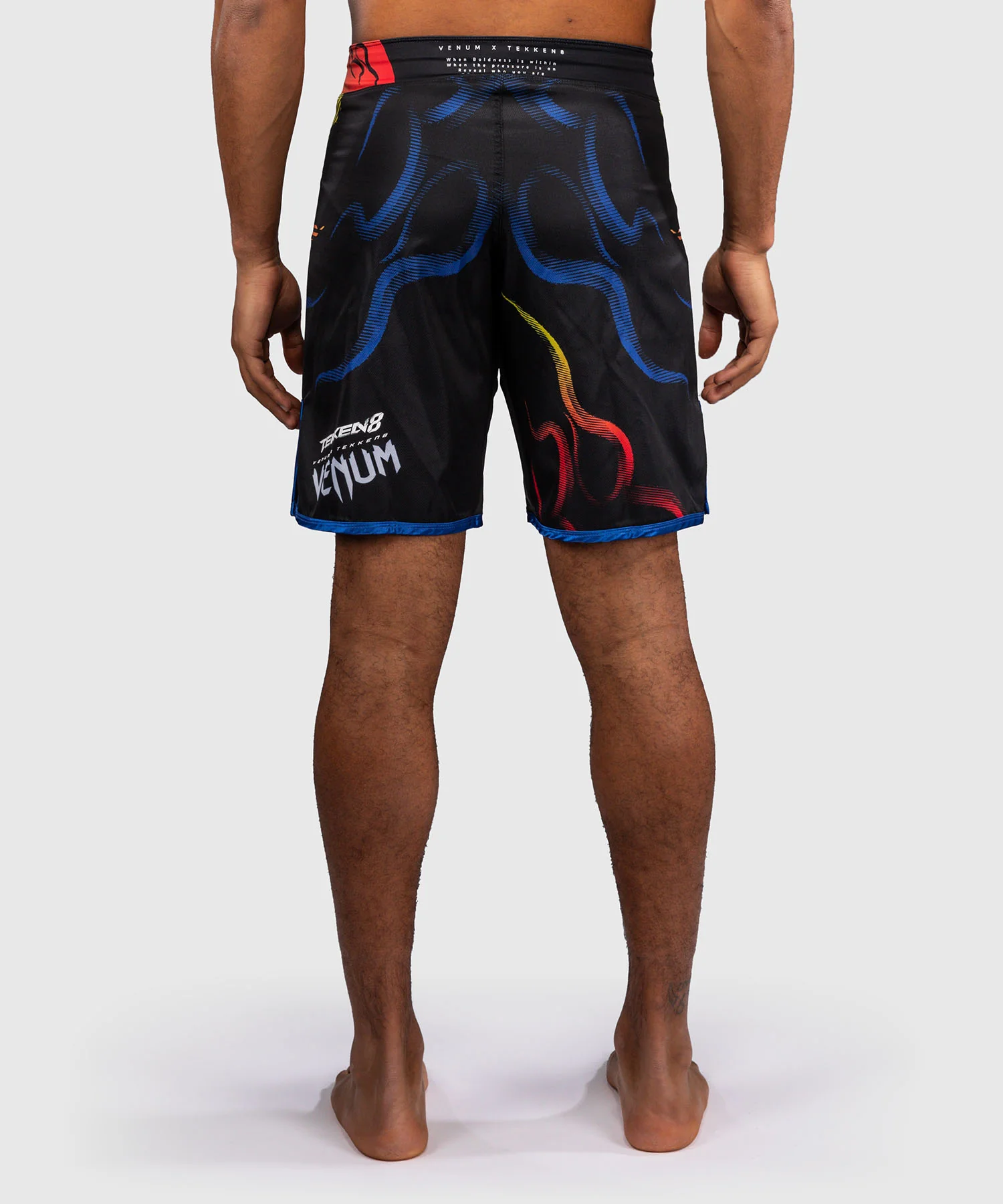 Short de Combat Yoshimitsu Venum x TEKKEN 8 - Noir/Orange - Image 4