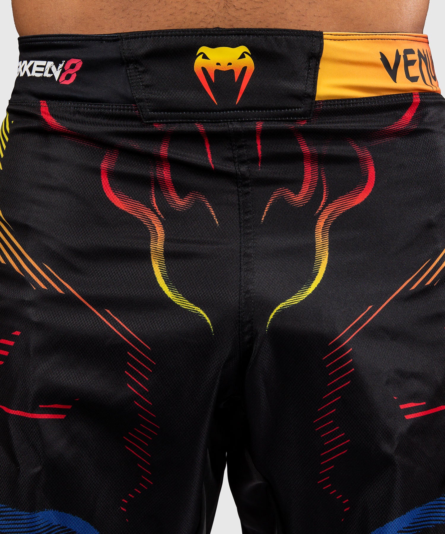 Short de Combat Yoshimitsu Venum x TEKKEN 8 - Noir/Orange - Image 5