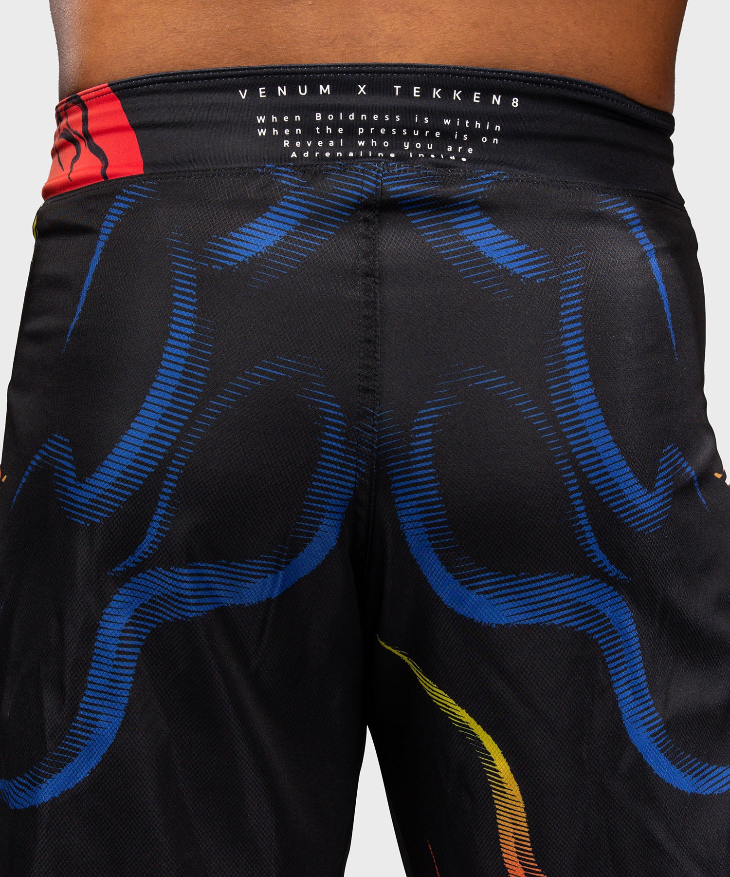 Short de Combat Yoshimitsu Venum x TEKKEN 8 - Noir/Orange - Image 7