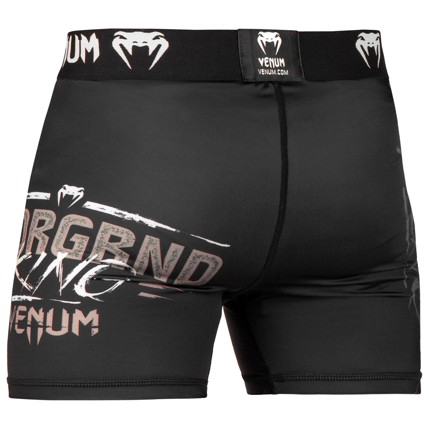 Short de compression court Venum Underground King - Noir/Sable - Image 3