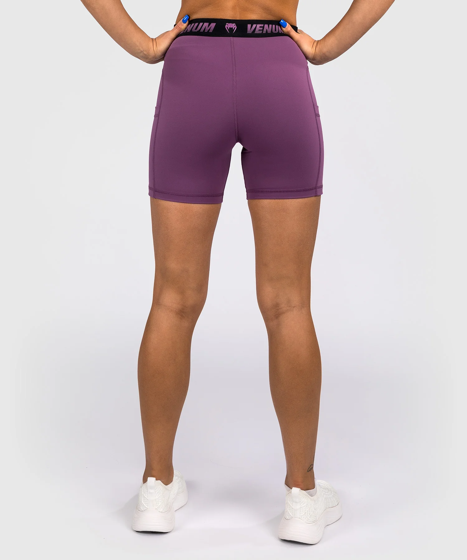 Short de compression long pour Femmes Venum Elevate - Lilas - Image 3