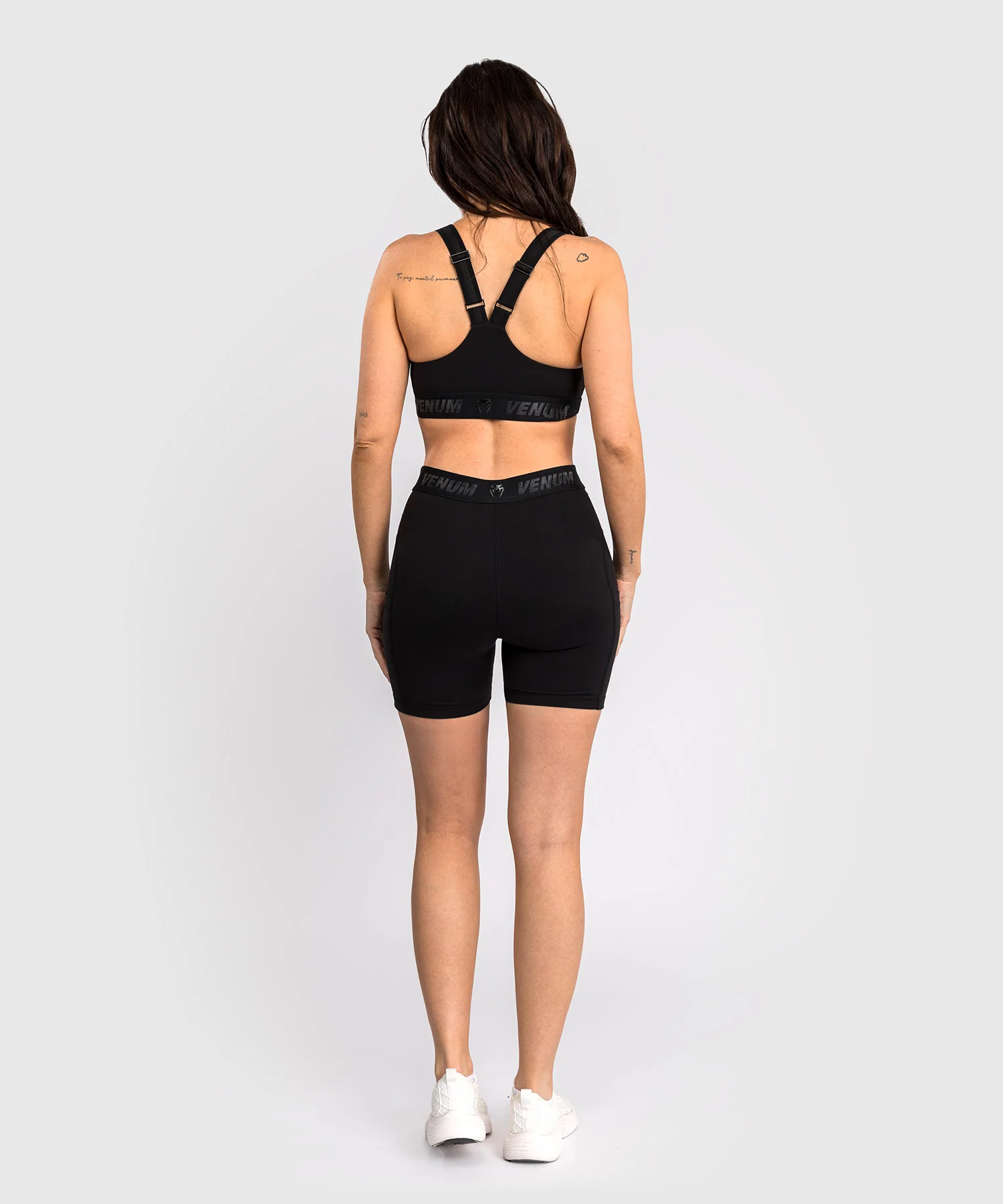 Short de compression long pour Femmes Venum Elevate - Noir - Image 4
