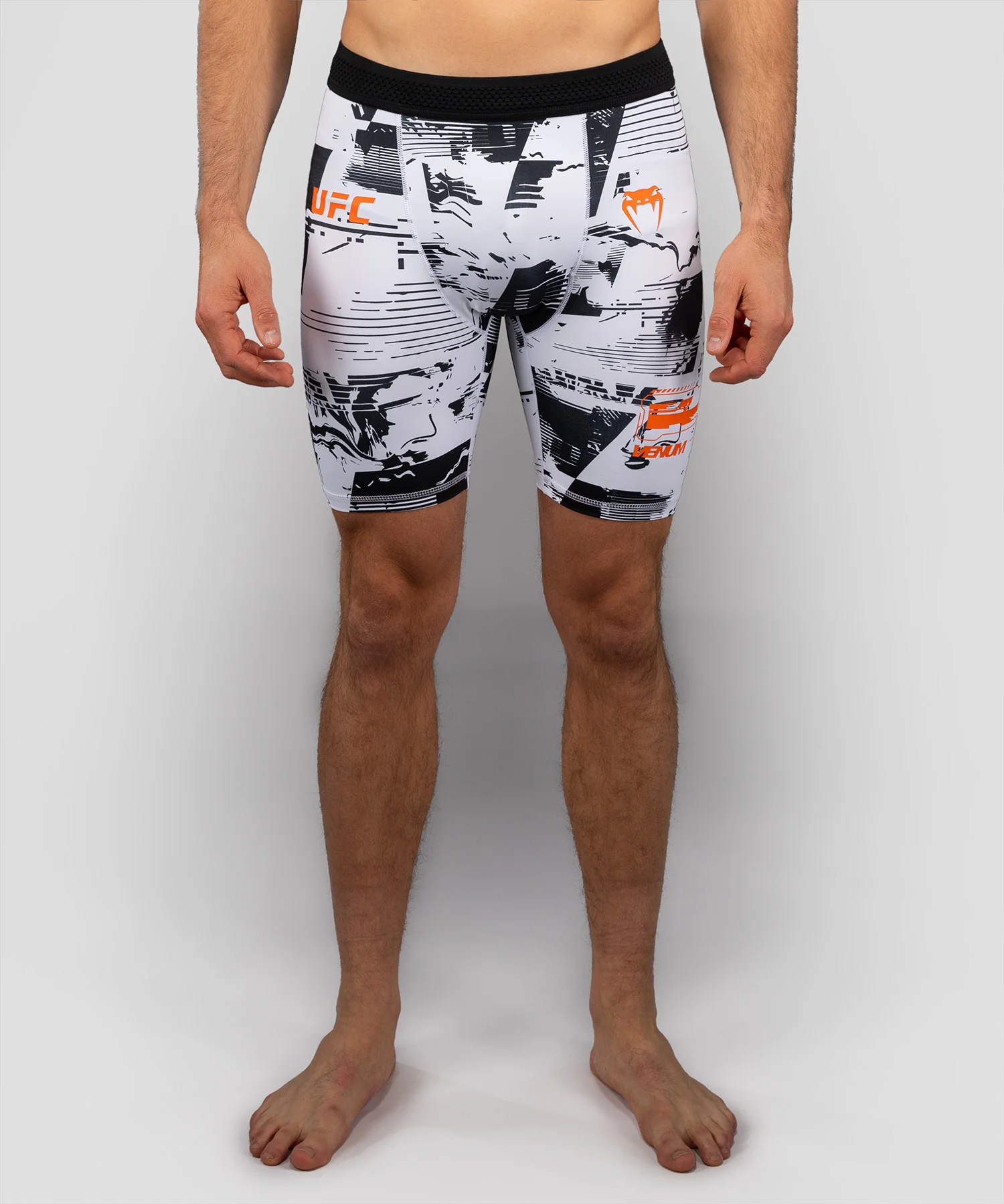 Short de compression Performance Homme UFC Zenith by Venum Authentic Fight Week - Blanc