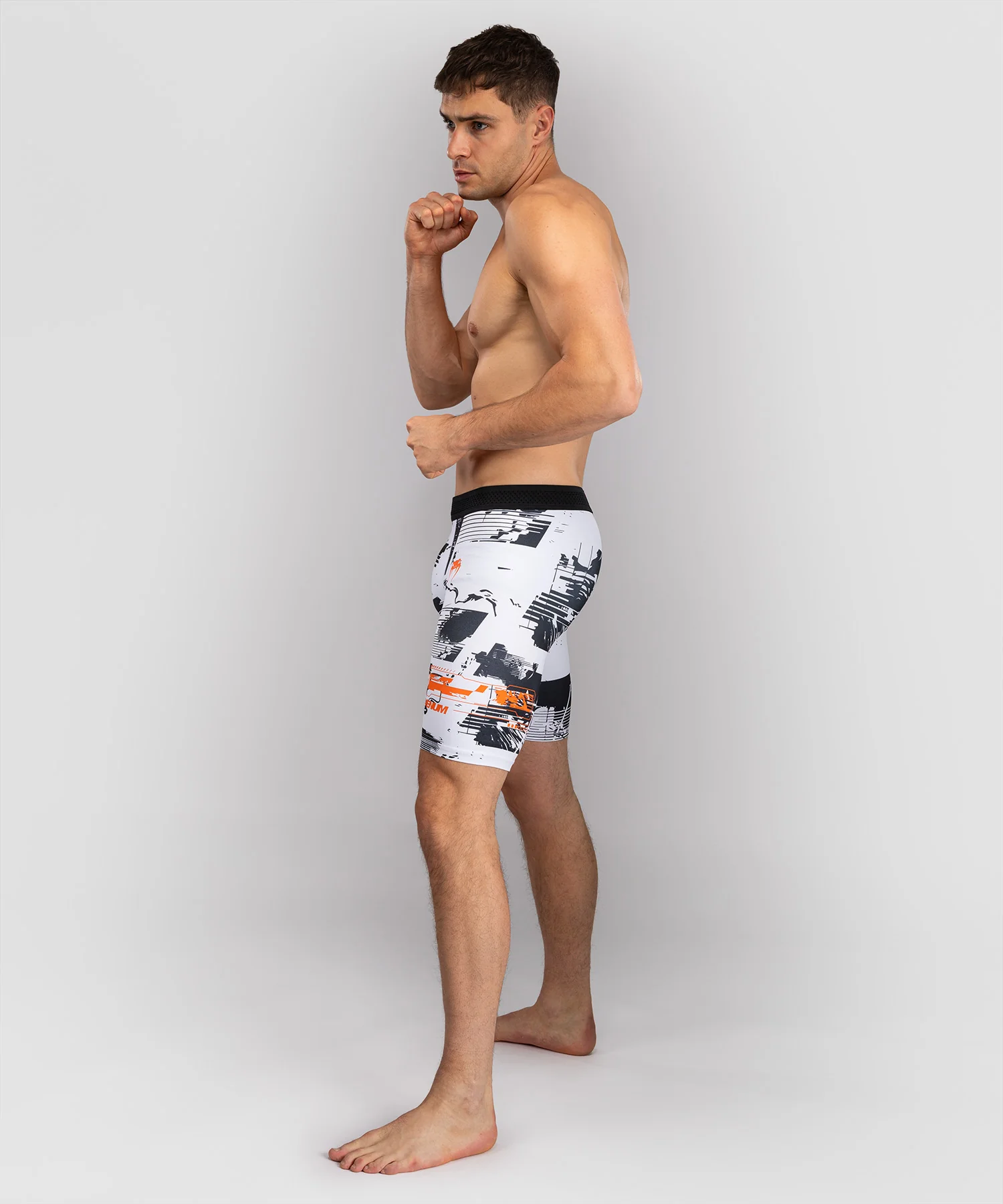 Short de compression Performance Homme UFC Zenith by Venum Authentic Fight Week - Blanc - Image 5
