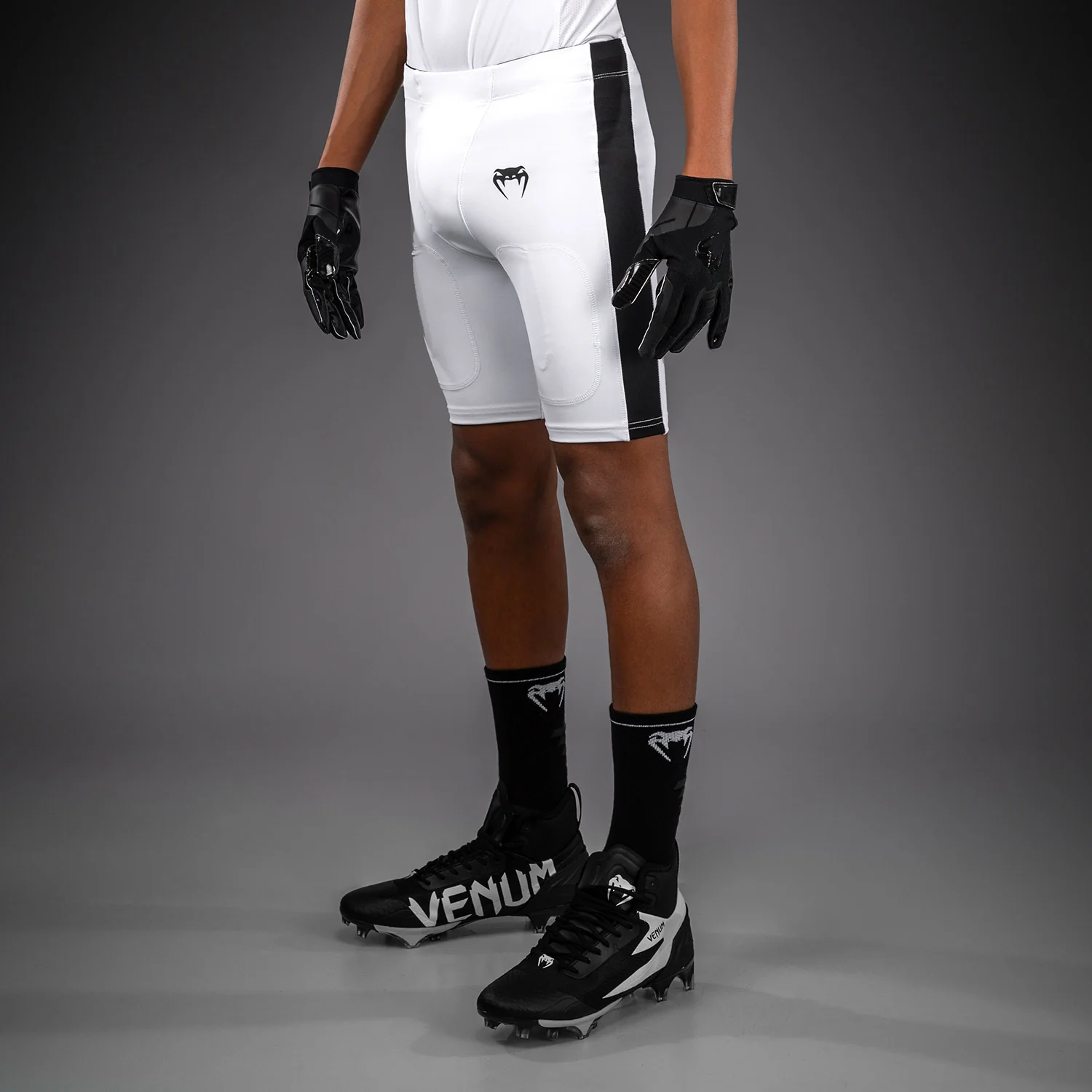 Short de Compression pour Enfants Venum Elite Football - Blanc