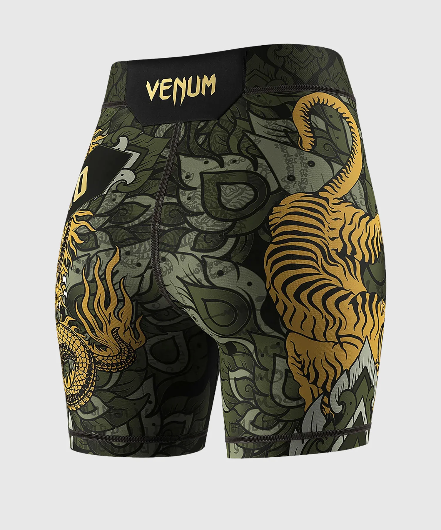 Short de compression pour Femmes UFC Unrivaled by Venum Valentina Shevchenko - Vert - Image 3