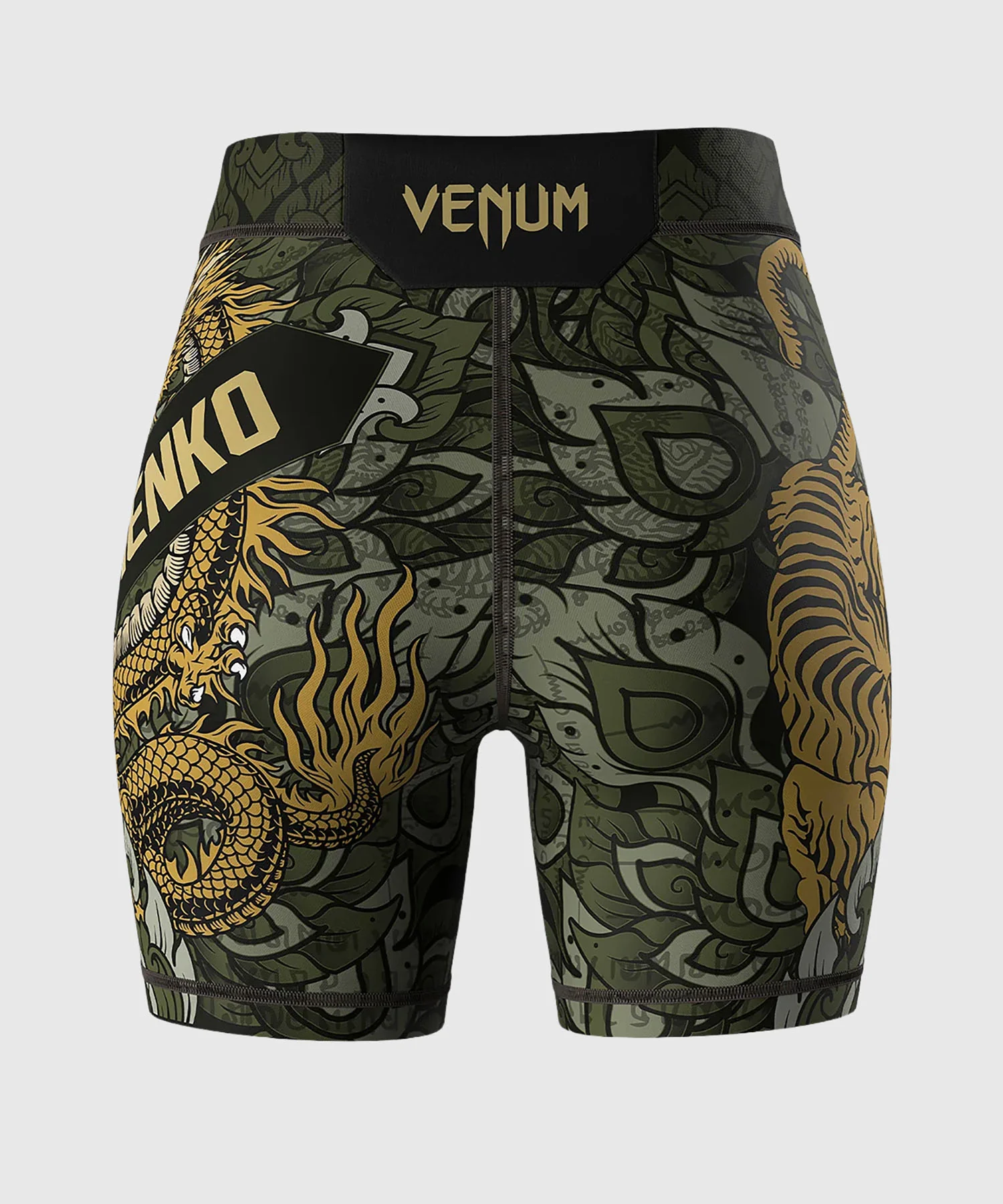 Short de compression pour Femmes UFC Unrivaled by Venum Valentina Shevchenko - Vert - Image 4