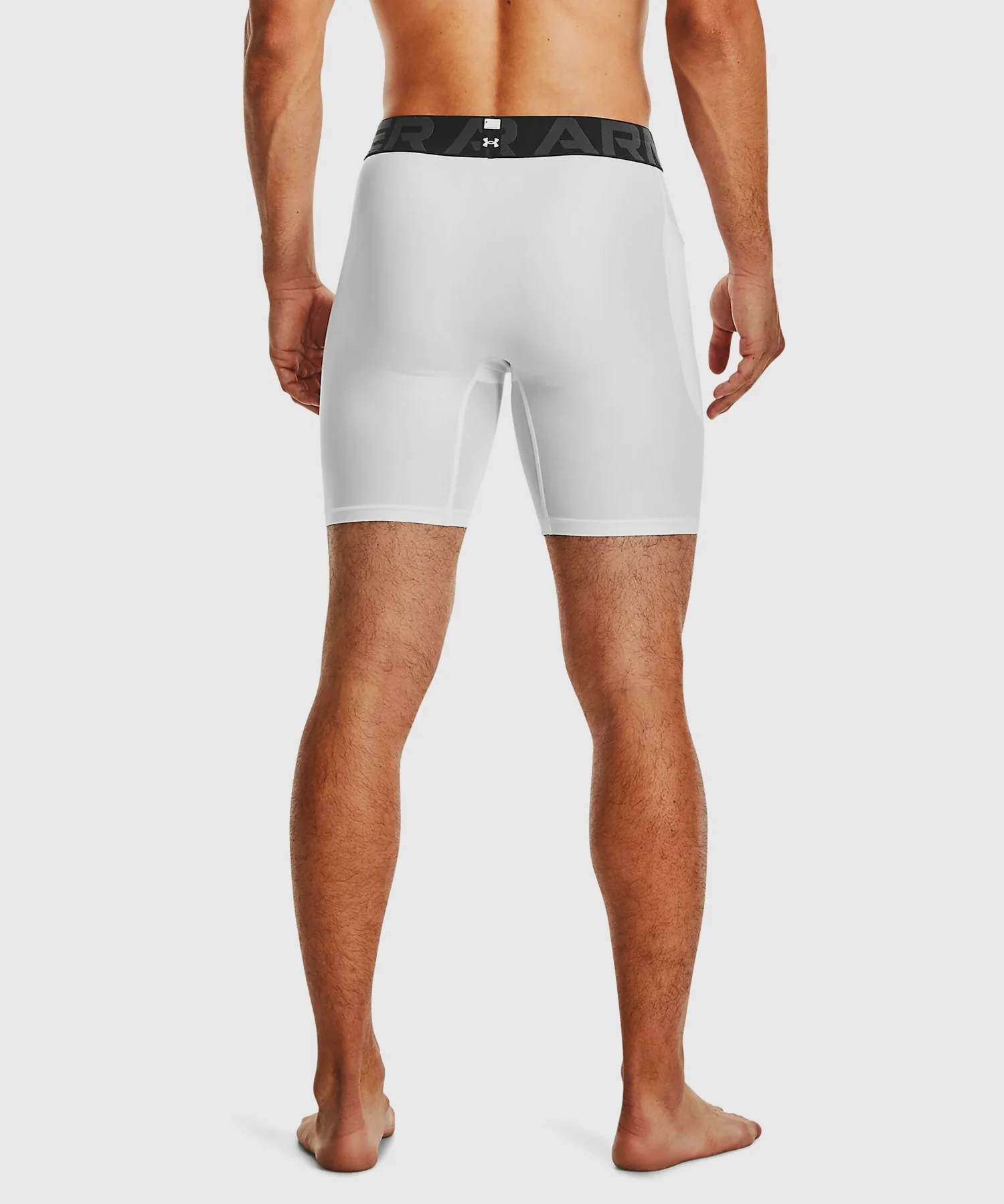 Short De Compression Under Armour Heatgear® - Blanc - Image 2