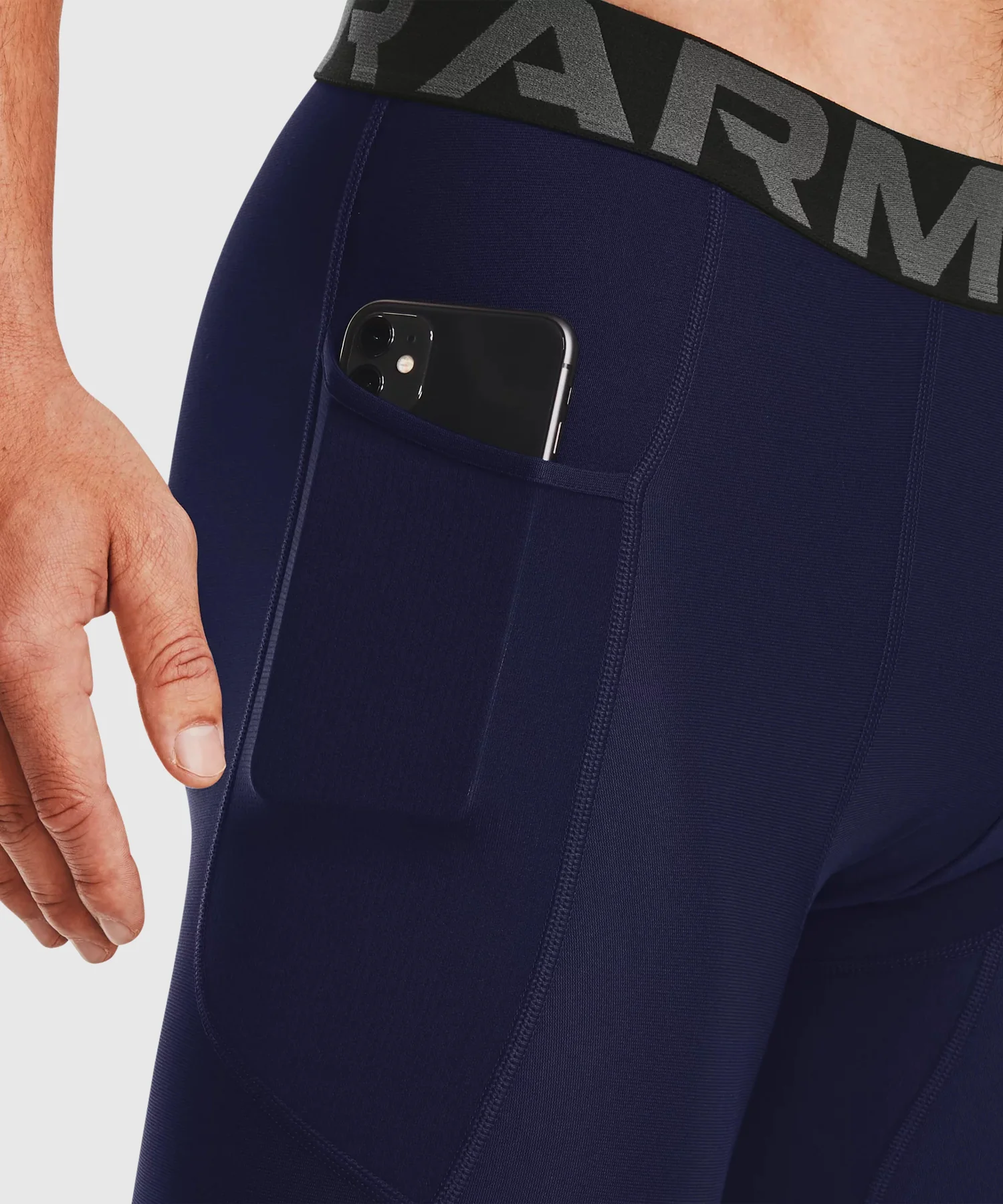 Short De Compression Under Armour Heatgear® - Bleu Marine - Image 4